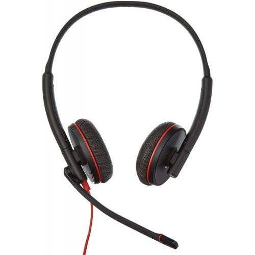  Plantronics Blackwire C3220 Binaural USB Computer UC Headset 