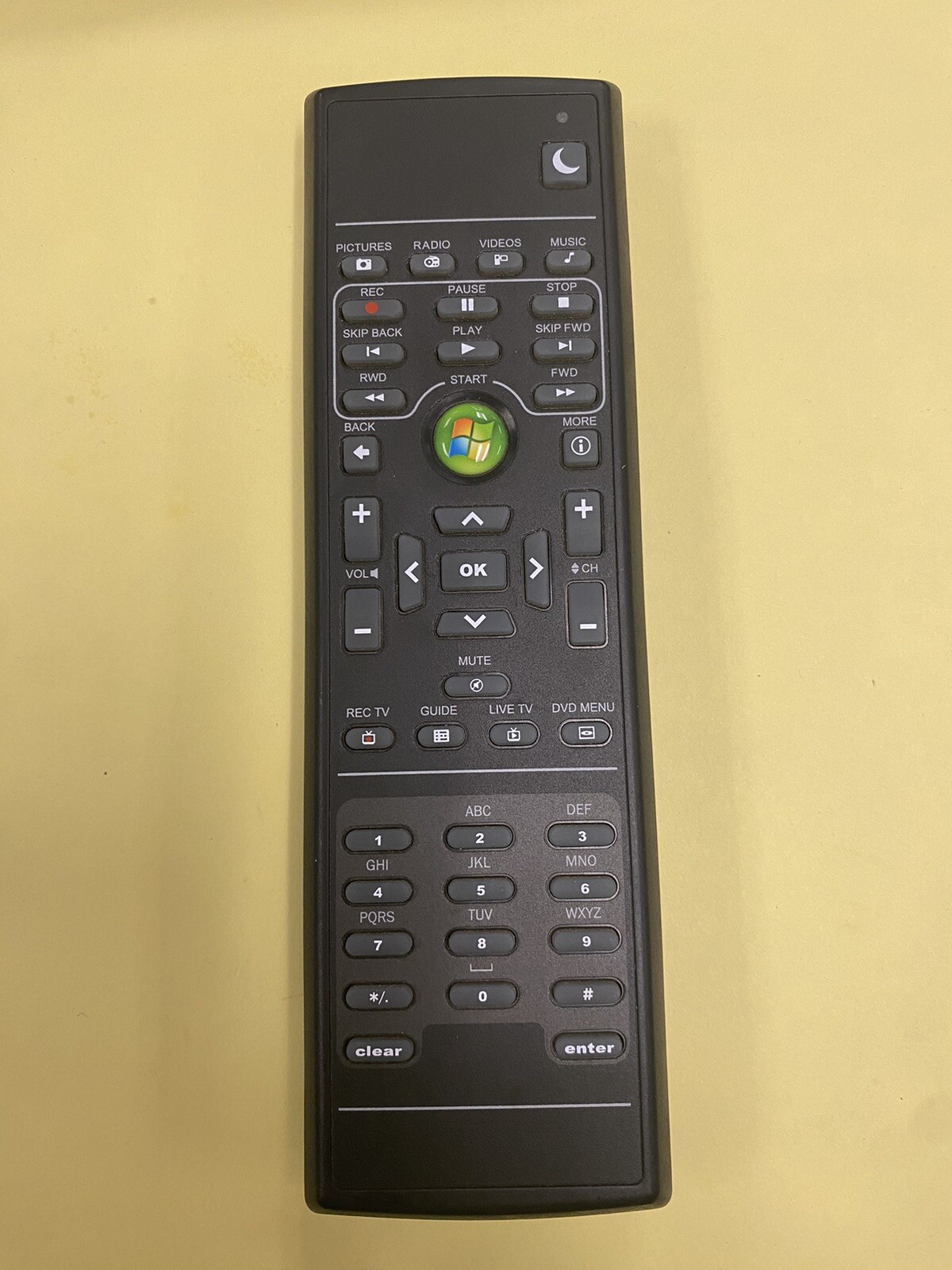 Diamond Multimedia Media Center PC Remote Control RC-118 Black 