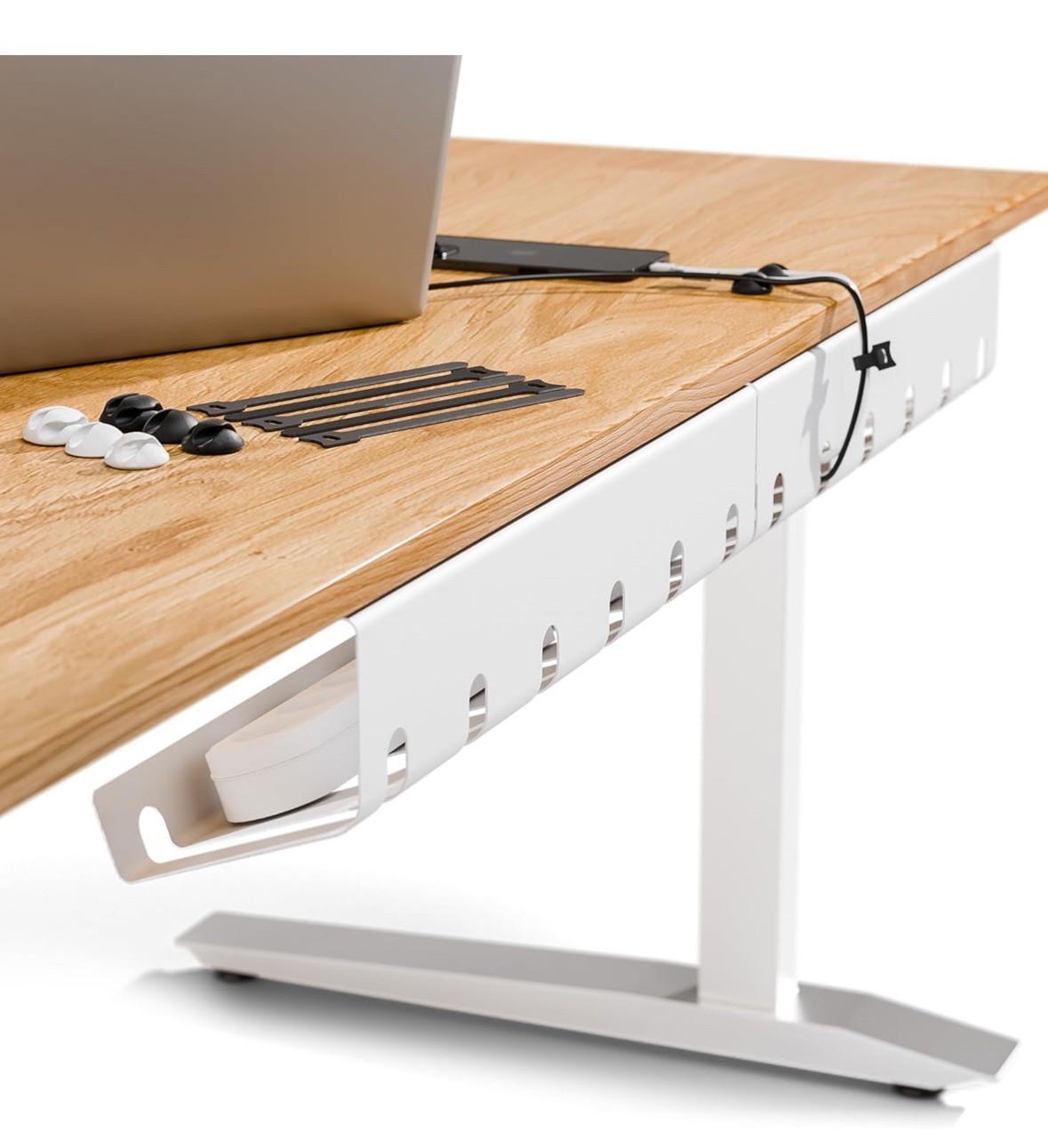 PAMO Cable Management for Easy mounting Under Desk