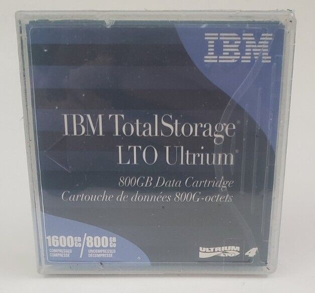 IBM LTO4 Ultrium 800GB 1.6TB LTO-4 95P4436 Made in Japan New Sealed