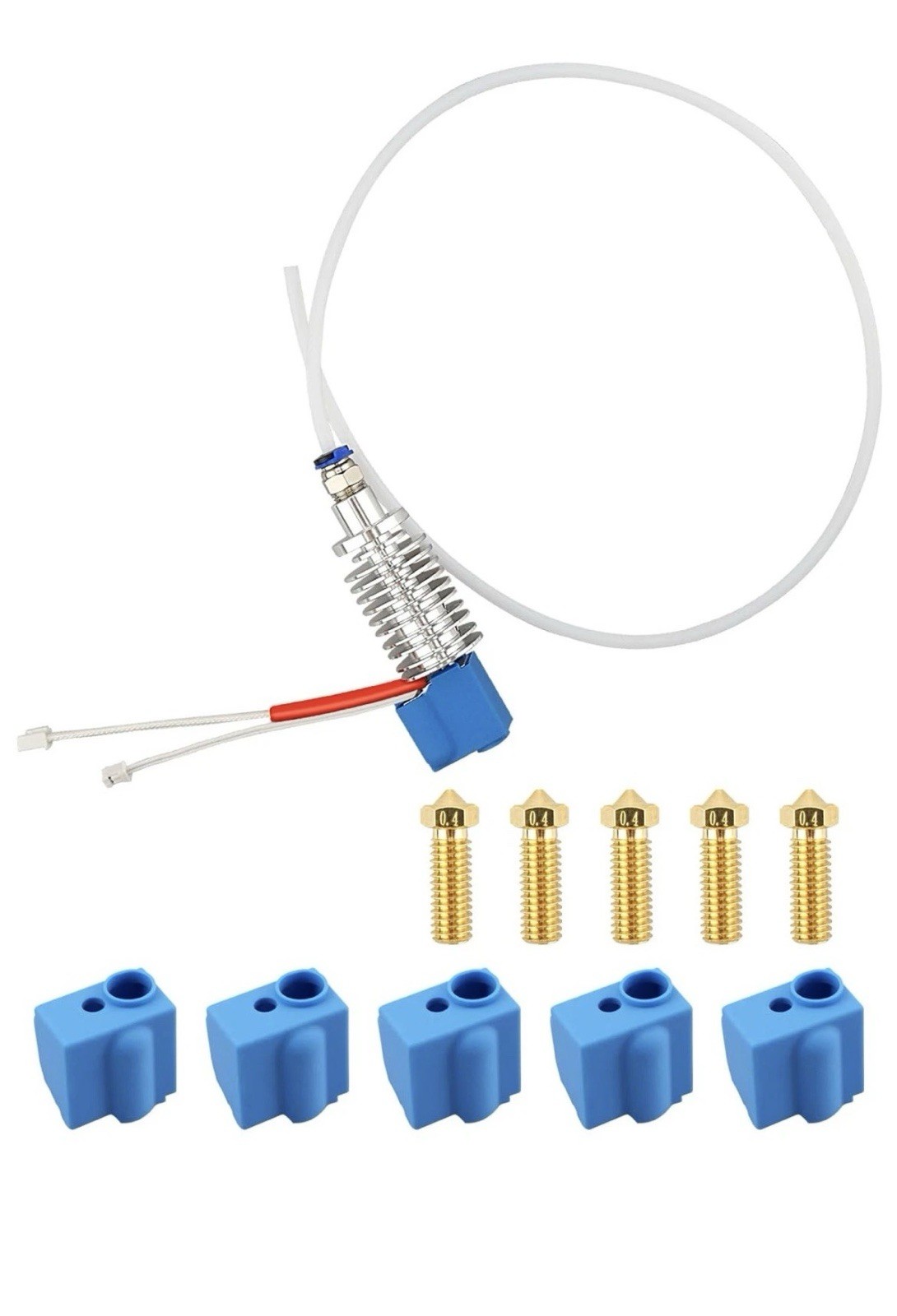 Lot 2 3D Printer Extruder Hotend Kit Fit for Kobra Max 3D Printer, with 10 PCS