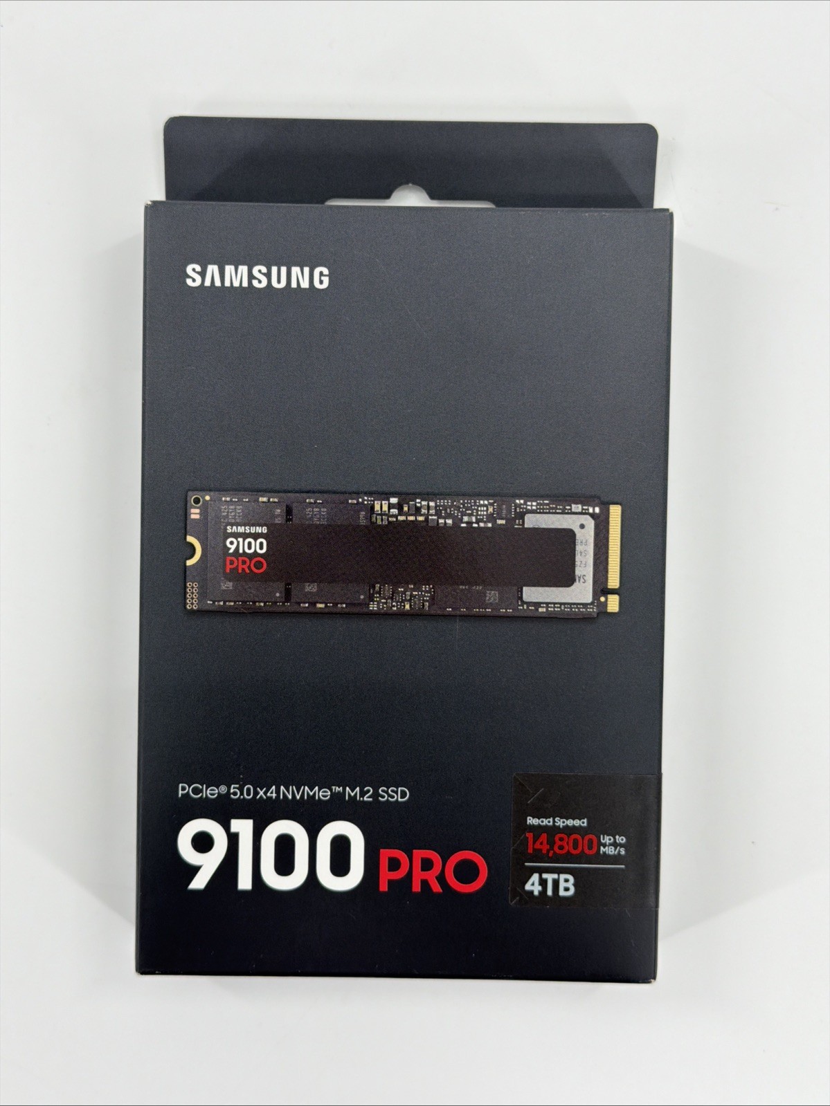 SAMSUNG 9100 PRO 4TB M.2 2280 PCIe 5.0x4 NVMe Internal SSD  MZ-VAP4T0B/AM
