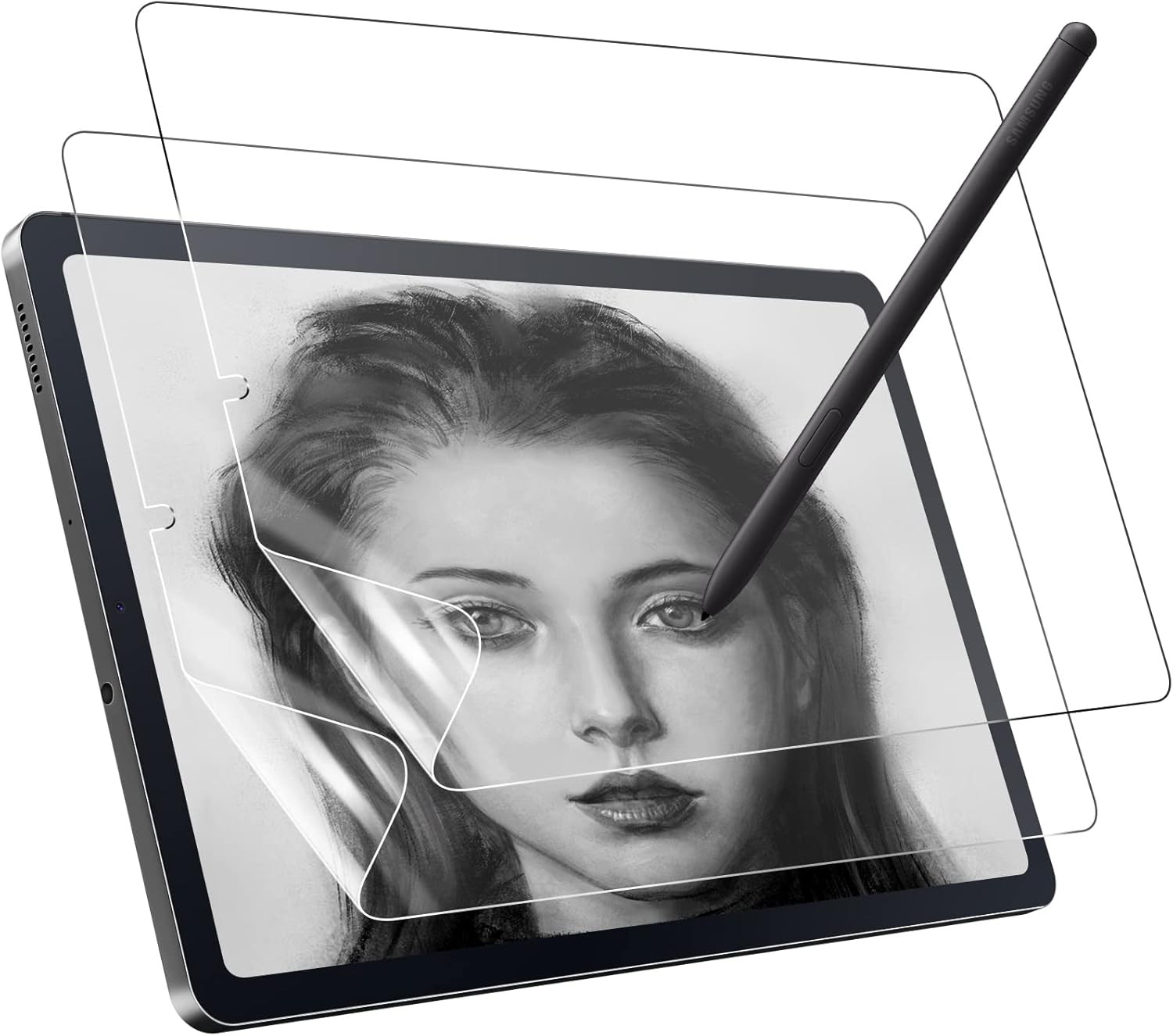 PET Anti-Glare Matte Screen Protector 2-Pack for Samsung Galaxy Tab S6 Lite 10.4
