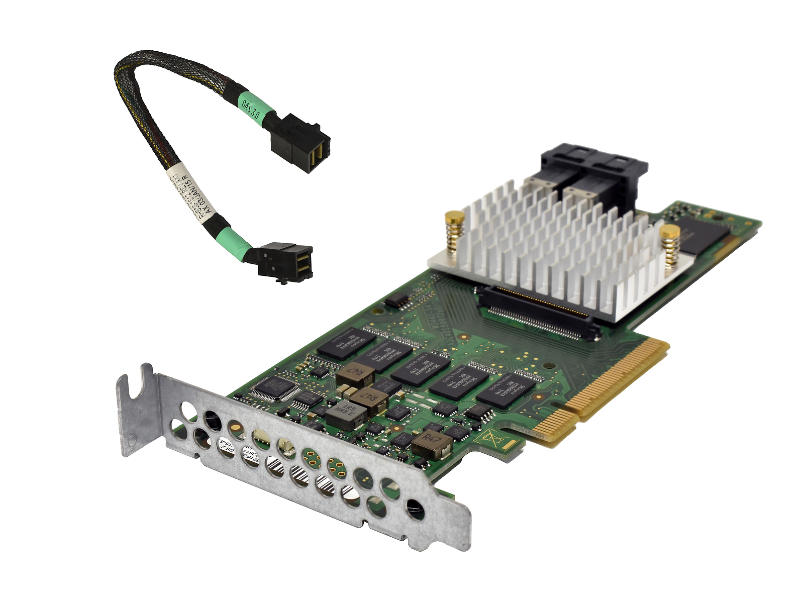 Fujitsu D3216-A13 GS2 LSI MR 9361-8i 12Gb PCIe x8 RAID Controller +1x SAS Cable 