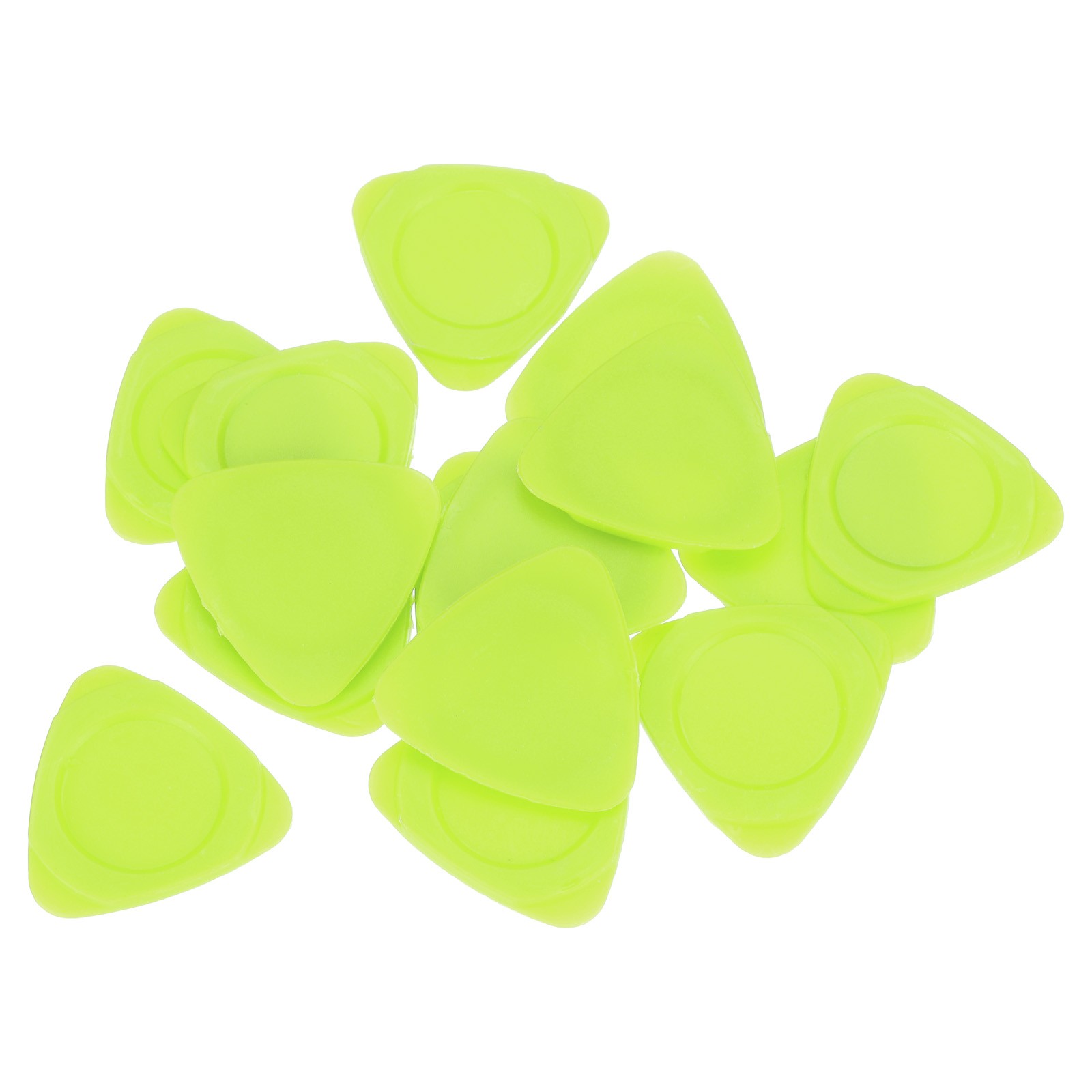 15pcs Triangle Phone Pry Opening Tools Plastic Green 2.5mm Thick