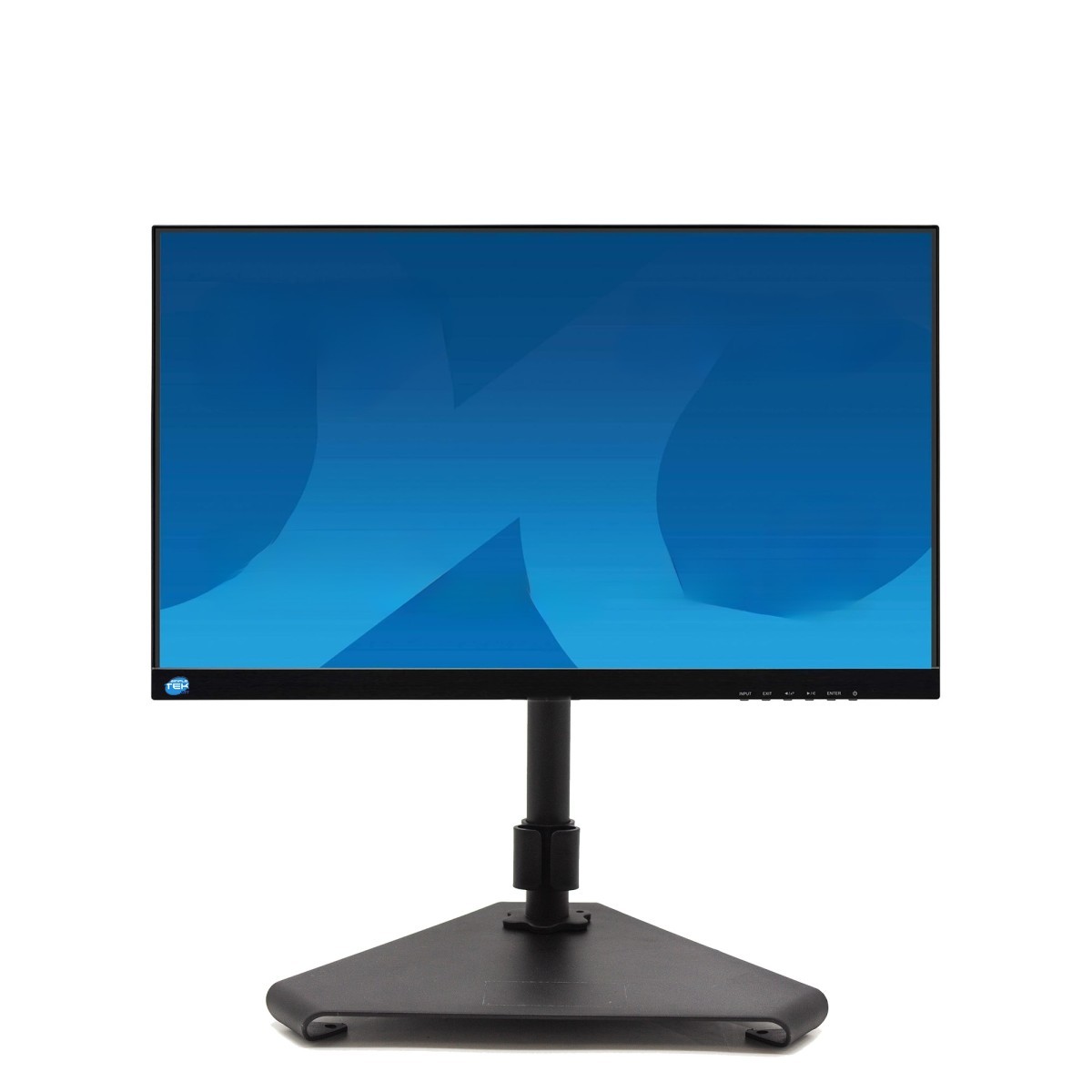 Simpletek 24in LED LCD Monitor 75Hz HDMI VGA DVI VESA 1080p Black w/ Stand