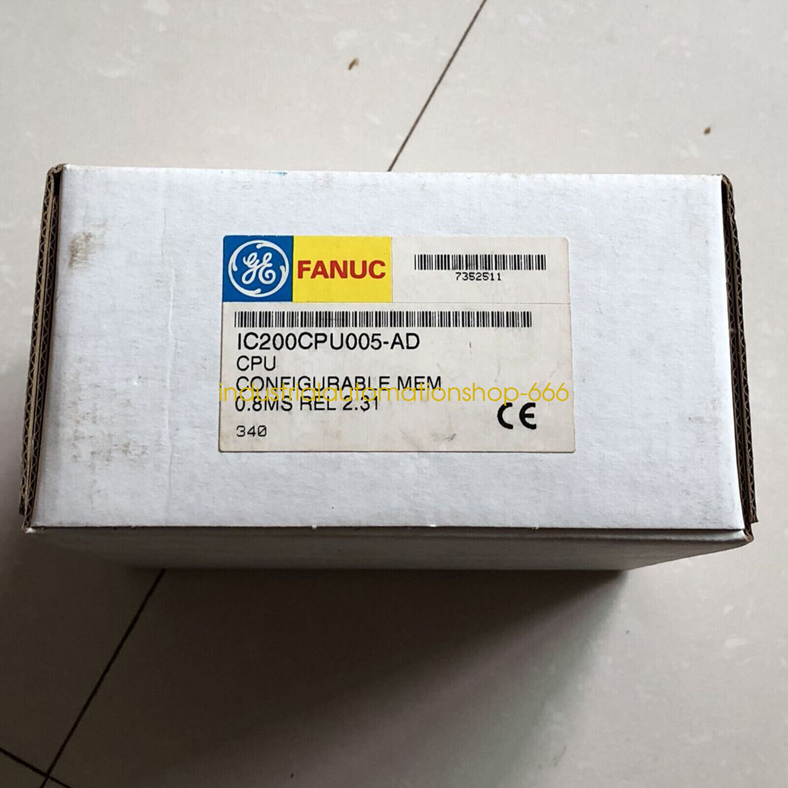1PC NEW IC200CPU005-AD GE FANUC Module Via DHL or FedEX