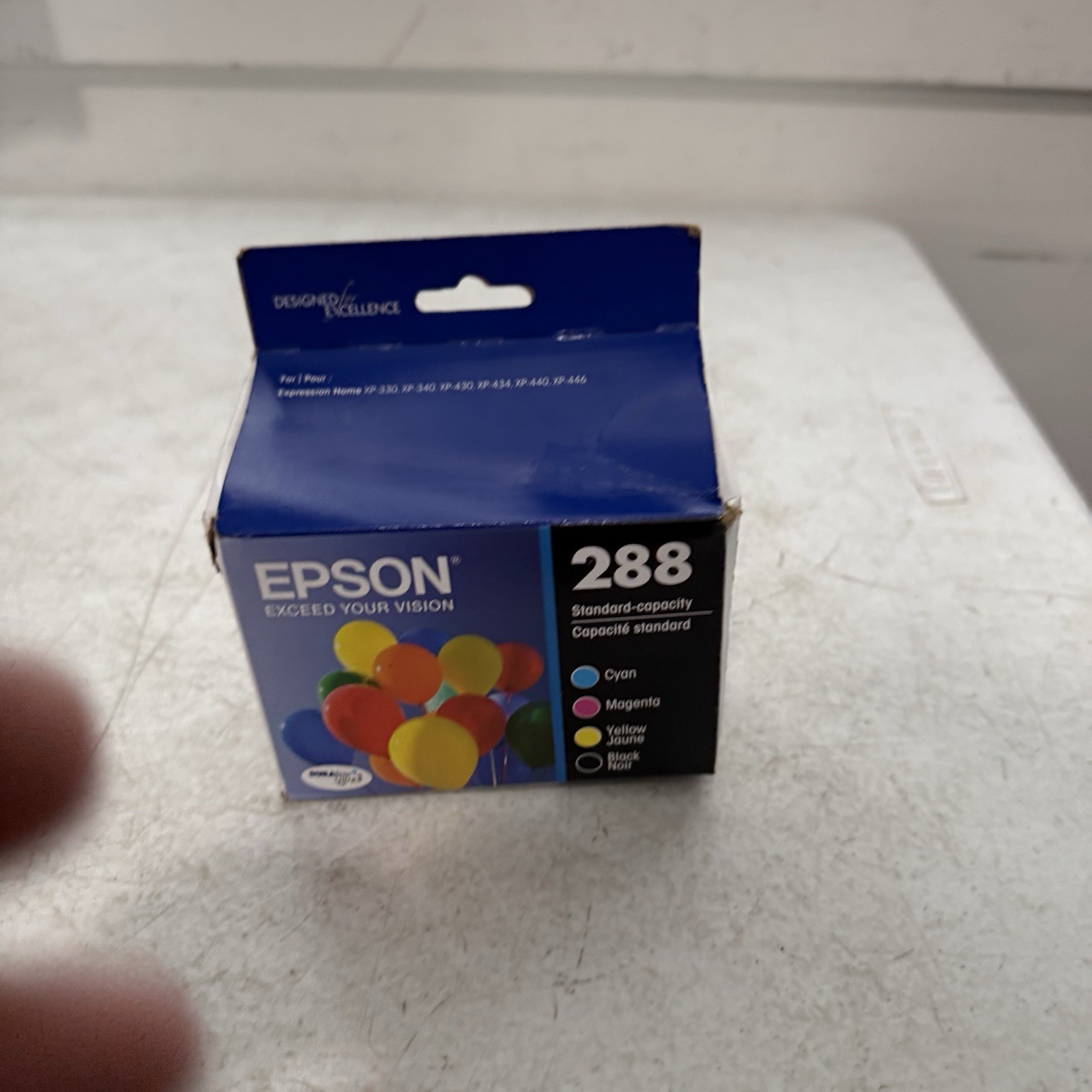 Epson T288120-BCS DURABrite Ultra Black/Color Combo Pack Standard Ink Cartridge