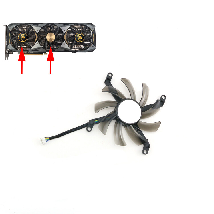 T129215SU Cooling Fan for Leadtek/Manli PNY ASL RTX2080 2070SUPER GTX1080ti