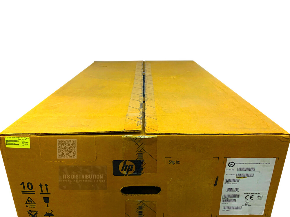 628690-001 I Open Box HP ProLiant DL120 G7 1U SATA Rack Server i3-2100