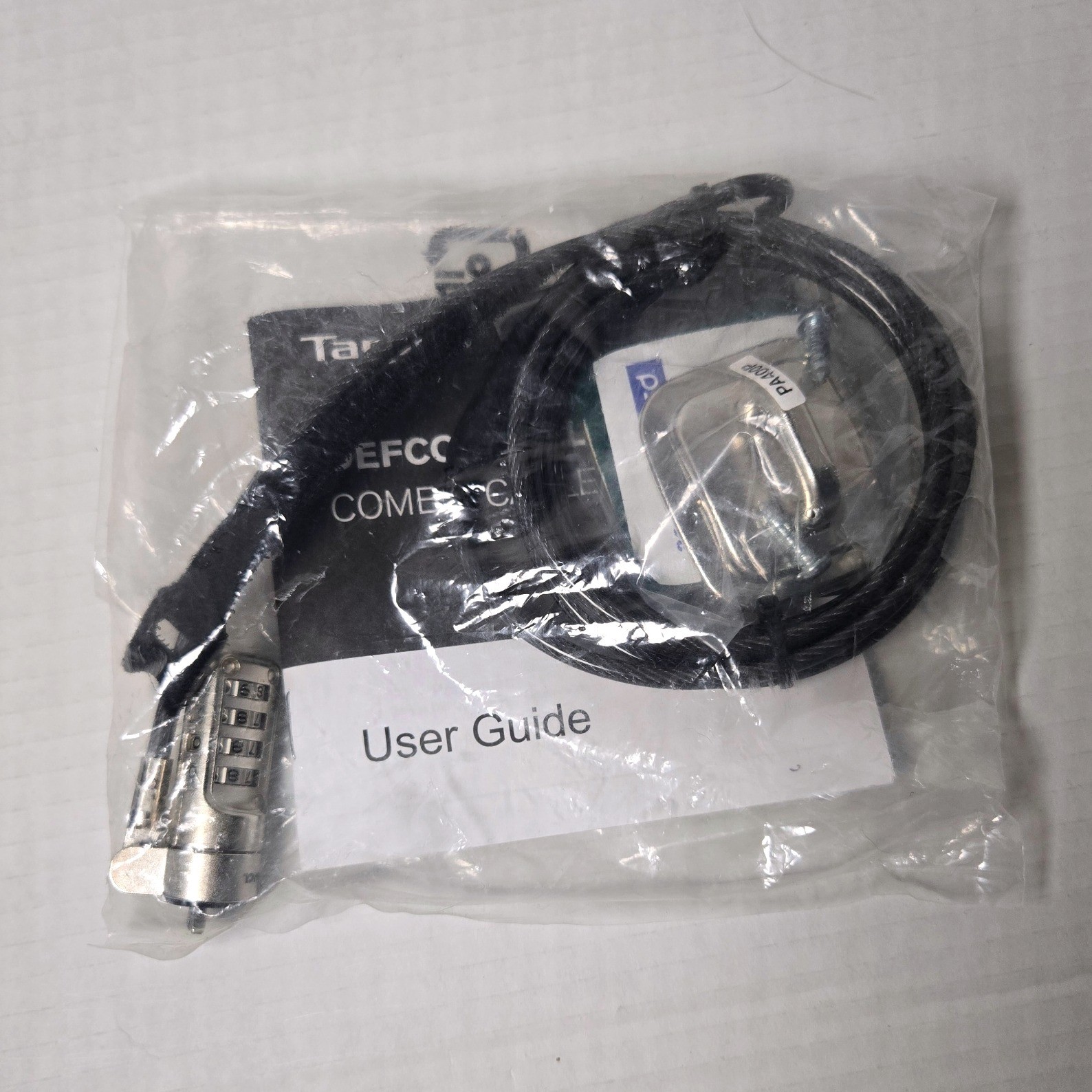Targus DEFCON NCL Resettable Combo Cable Lock Laptop Security ASP66GLX New