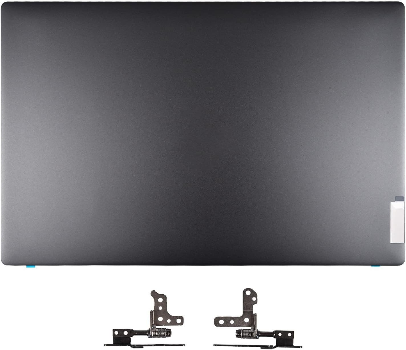 Replacement LCD Back Cover Rear Top Lid with Hinges for Lenovo ideapad 5-15IIL05