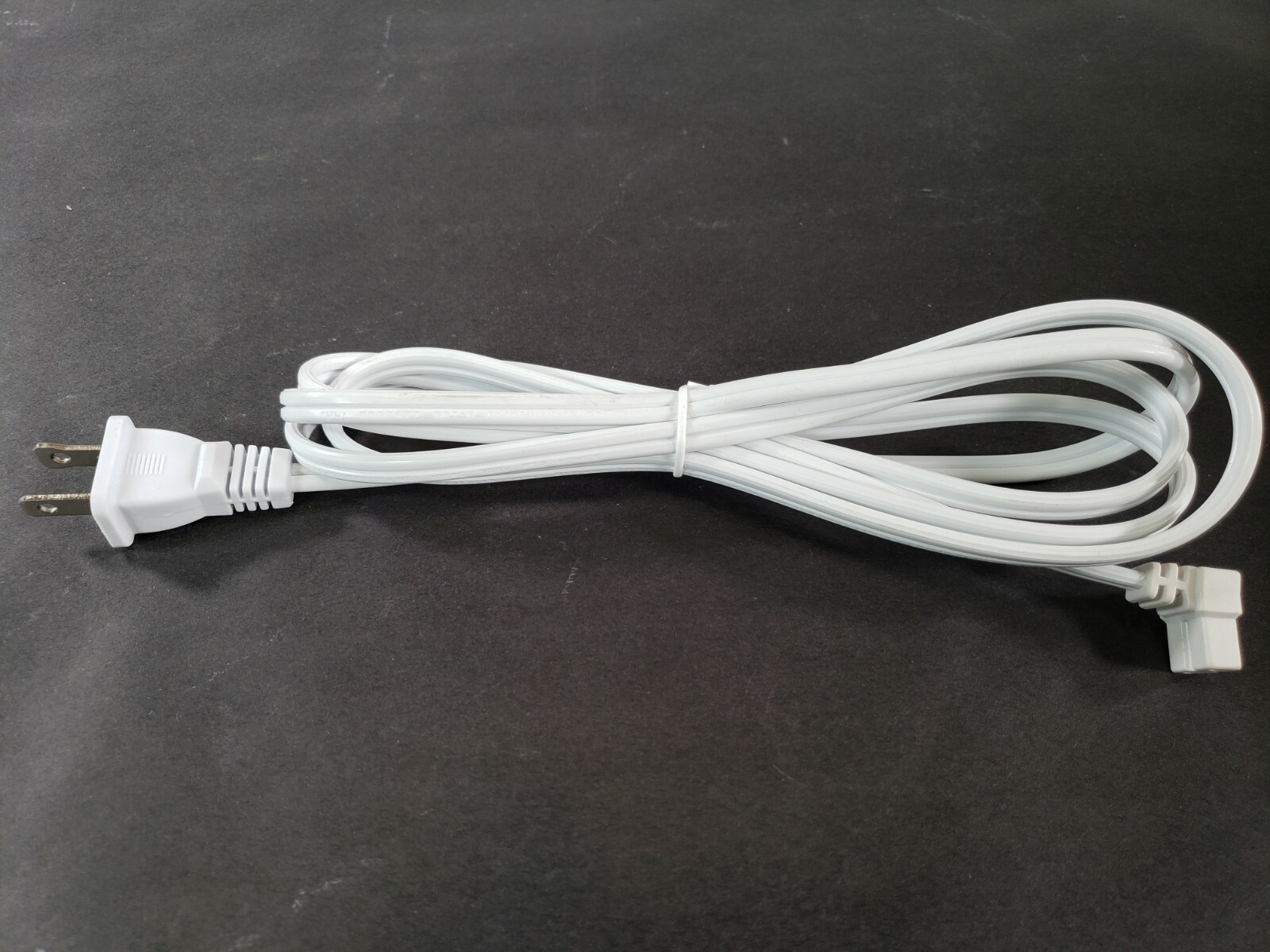 Case Of 40 T5-PC-2L White 72 Inch Power Cord 2 Pin L Plug 34 X 34 X 21 CM 