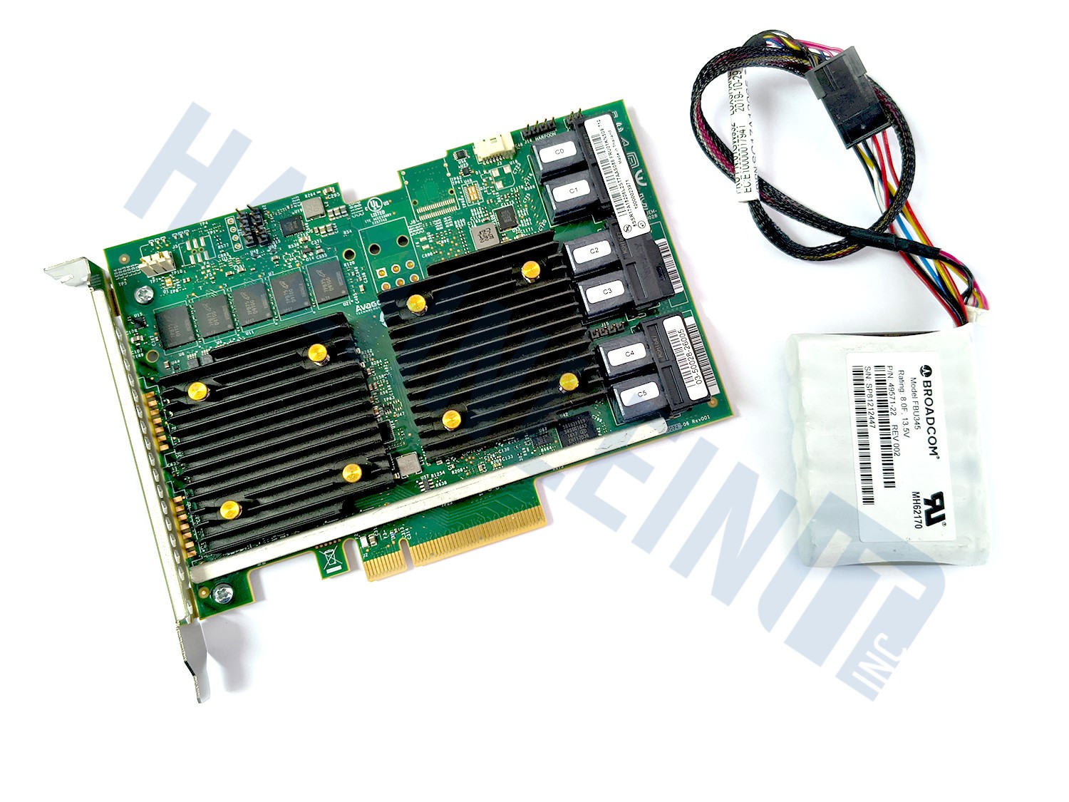 Lenovo 930-24i 4GB RAID Controller 12Gbps PCIe x8 SATA  SAS 9460-24i incl CVPM05