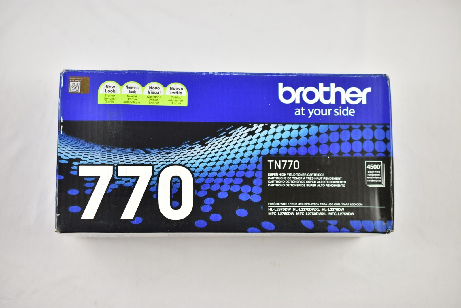 Brother Genuine TN770 Super High Yield Black Toner Cartridge NO RETAIL BOX