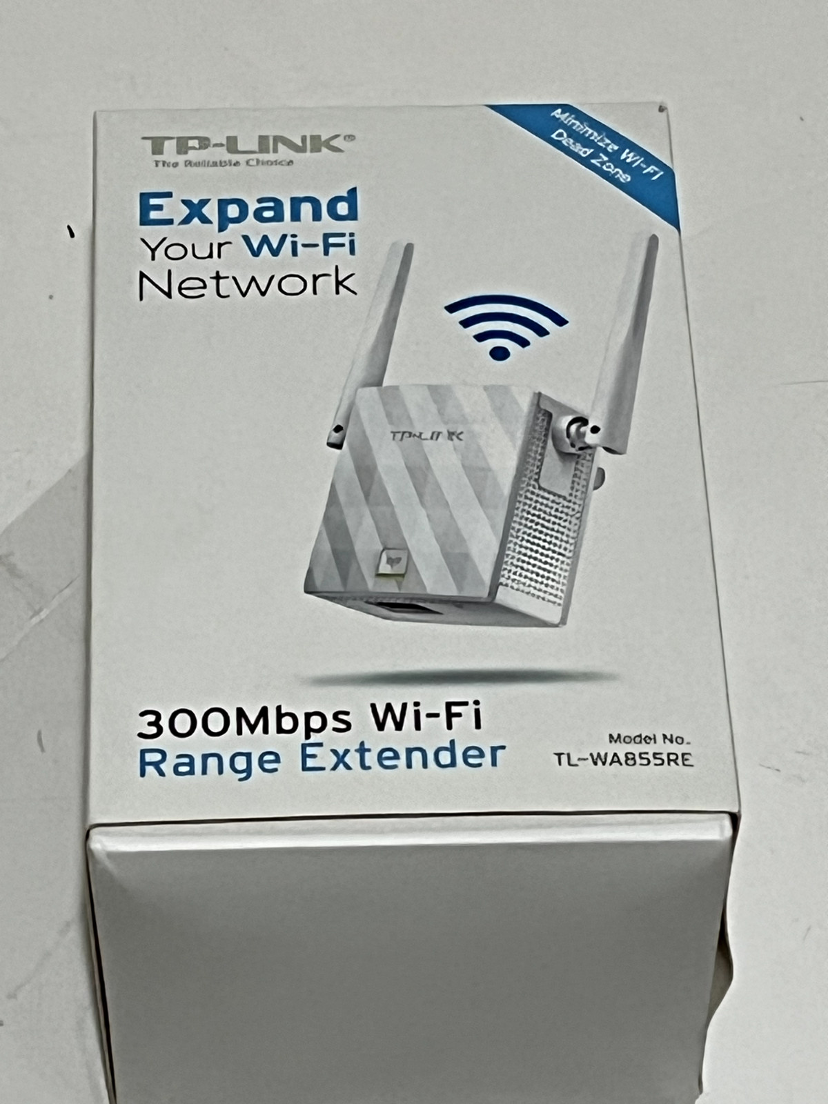 TP-Link N300 WiFi Extender(TL-WA855RE)-WiFi Range Extender, up to 300Mbps