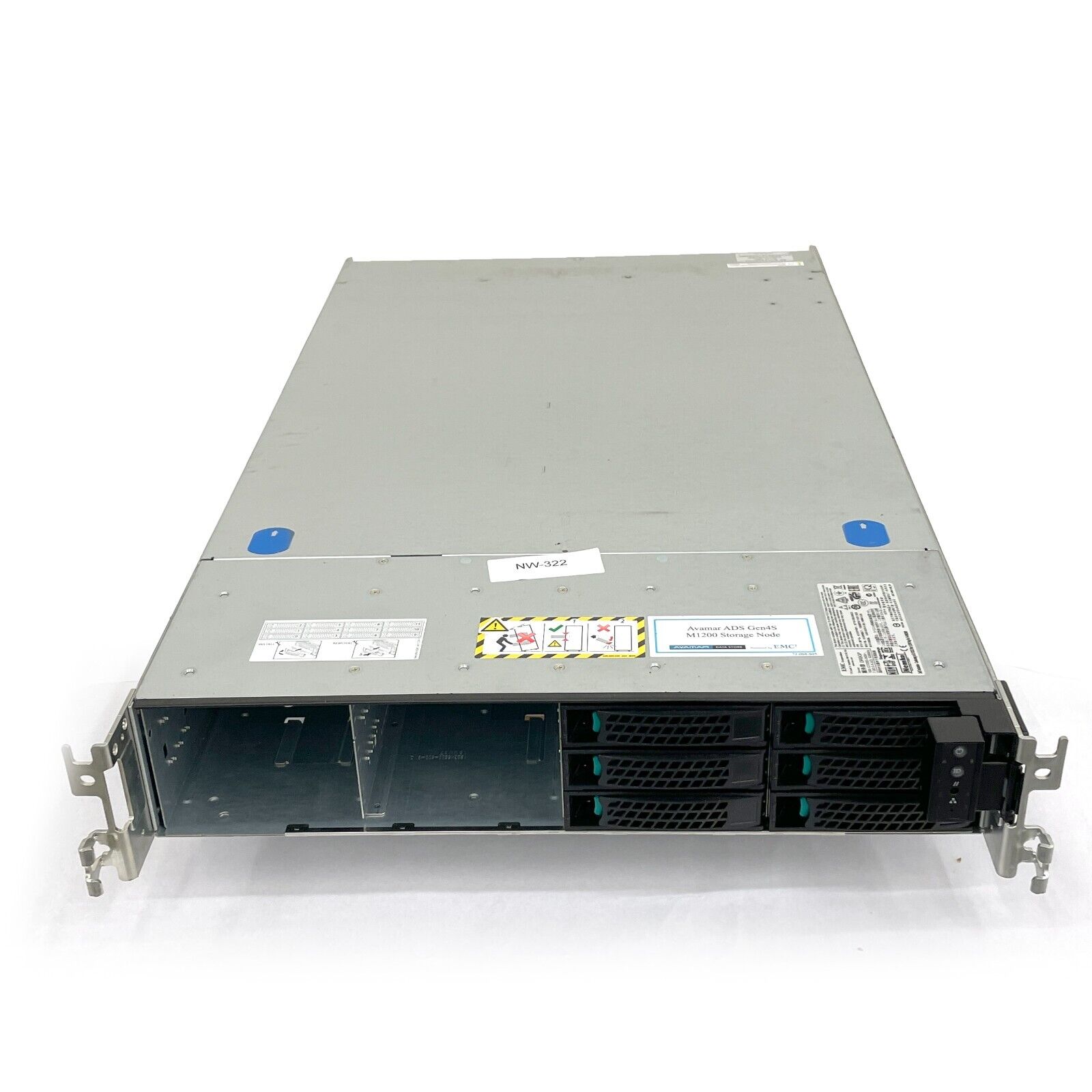 EMC DRBGP Avamar ADS Gen4S M1200 Storage Node Assembly, 12-Bay SATA, No Drives