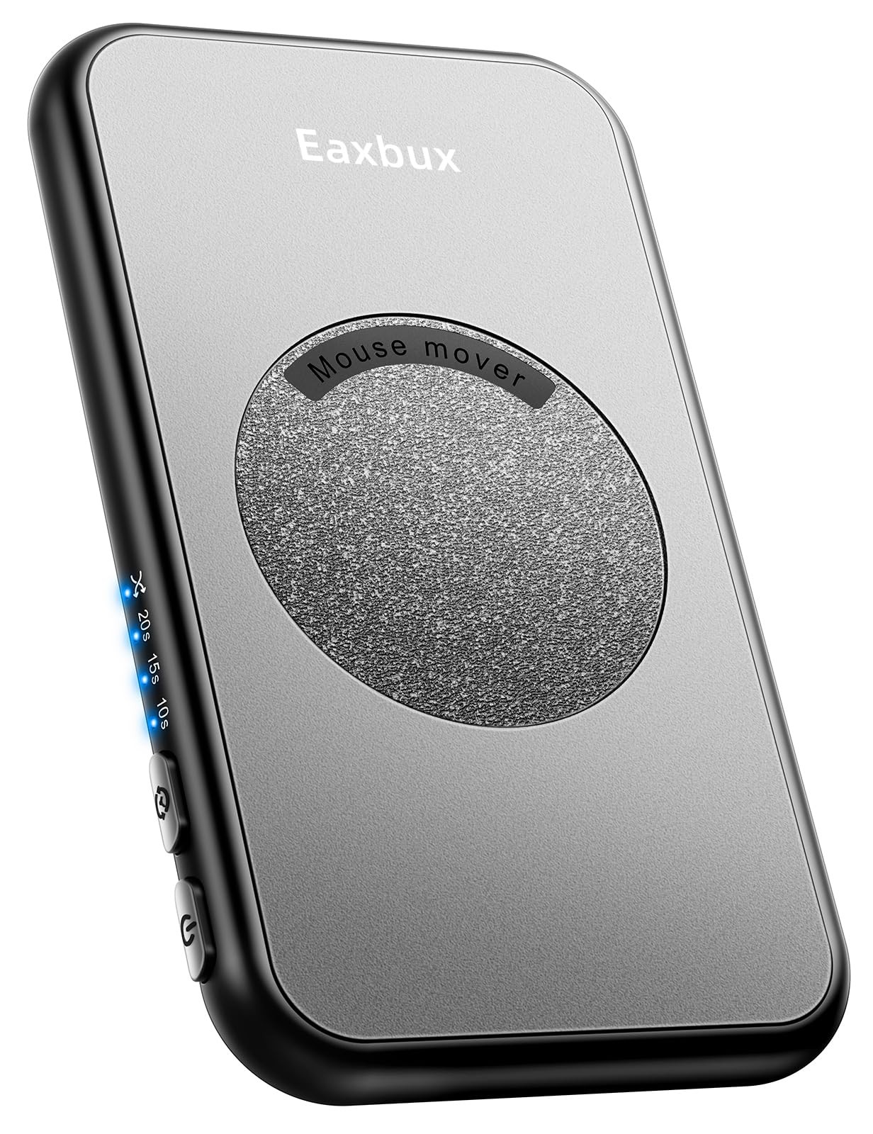 EAXBUX Ultra-Slim Mouse Jiggler,100% Undetectable Mover Jiggler Black 
