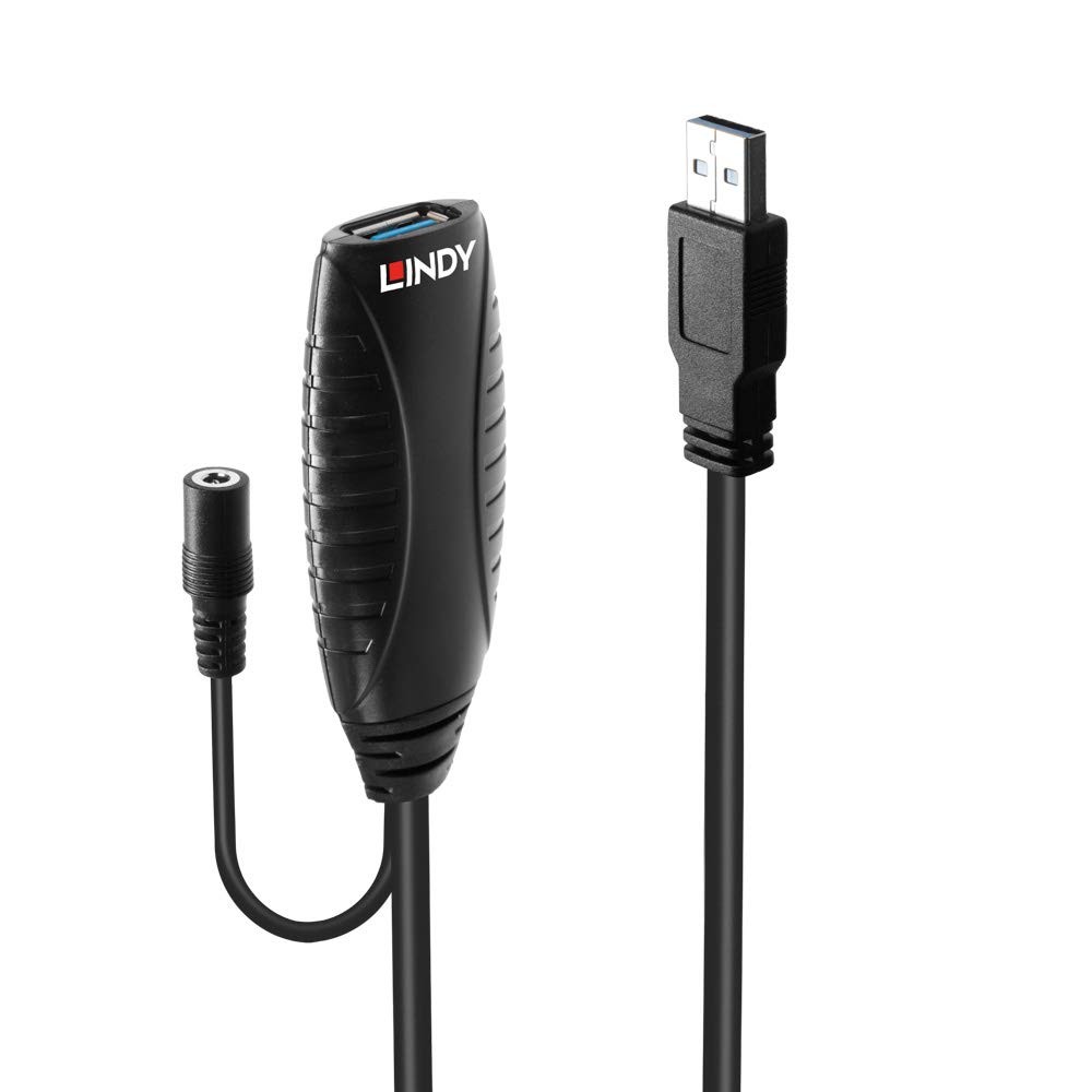 LINDY 43099 15m USB 3.0 Active Extension Cable
