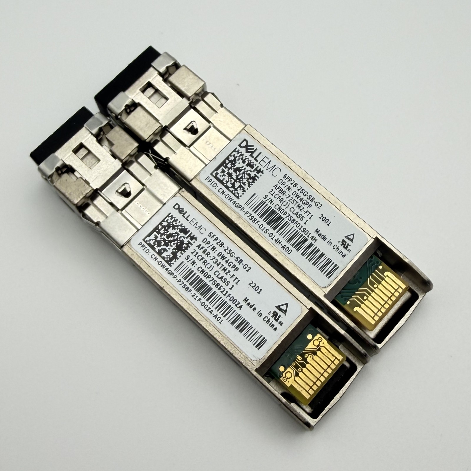 Dell EMC SFP28-25G-SR-G2 25GBASE-SR SFP28 Transceiver DP/N 0W4GPP 850nm LC