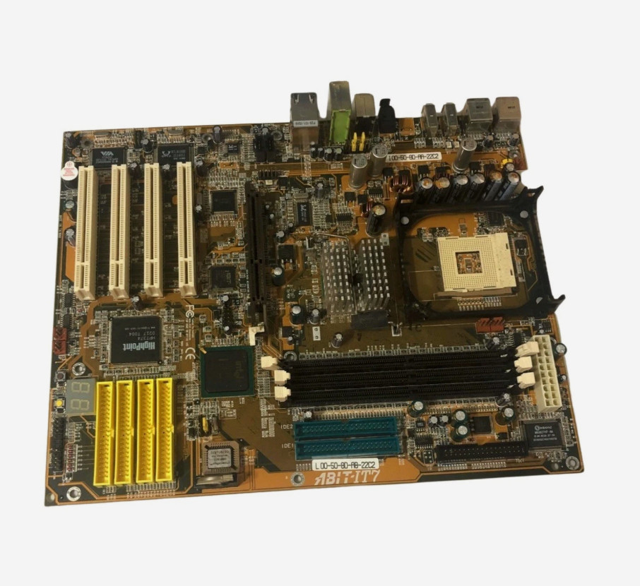 vintage Abit-IT7 motherboard