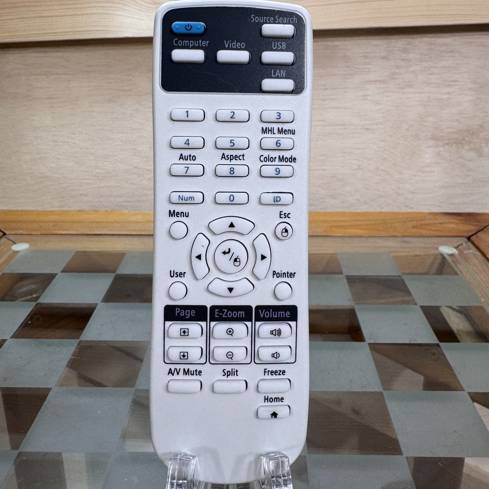 Replacement Remote Control for Epson Projector E-Zoom Freeze Split LAN USB MHL