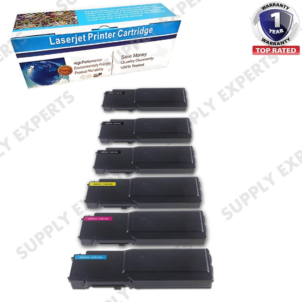 6PK 106R03512 106R03513 Toner Compatible for Xerox C400 C405