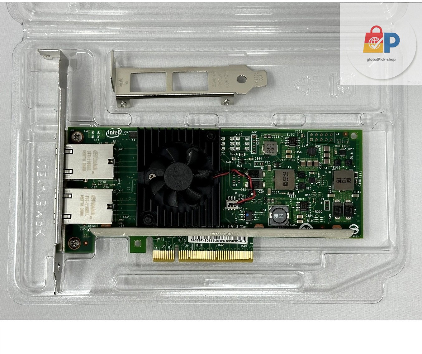 K7H46 3DFV8 Both brackets DELL INTEL X540-T2 10GB 2-PORT NIC NETWORK