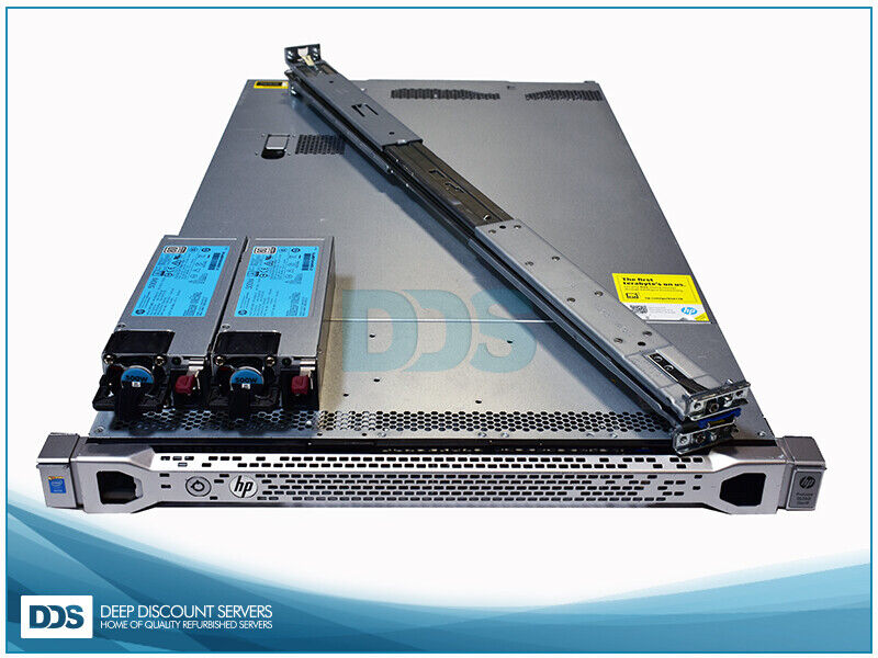 HP  DL360 G9 755259-B21 4 LFF (2)E5-2680V3 12-C 2.50Ghz 128GB (2)10G  (2)500W  R