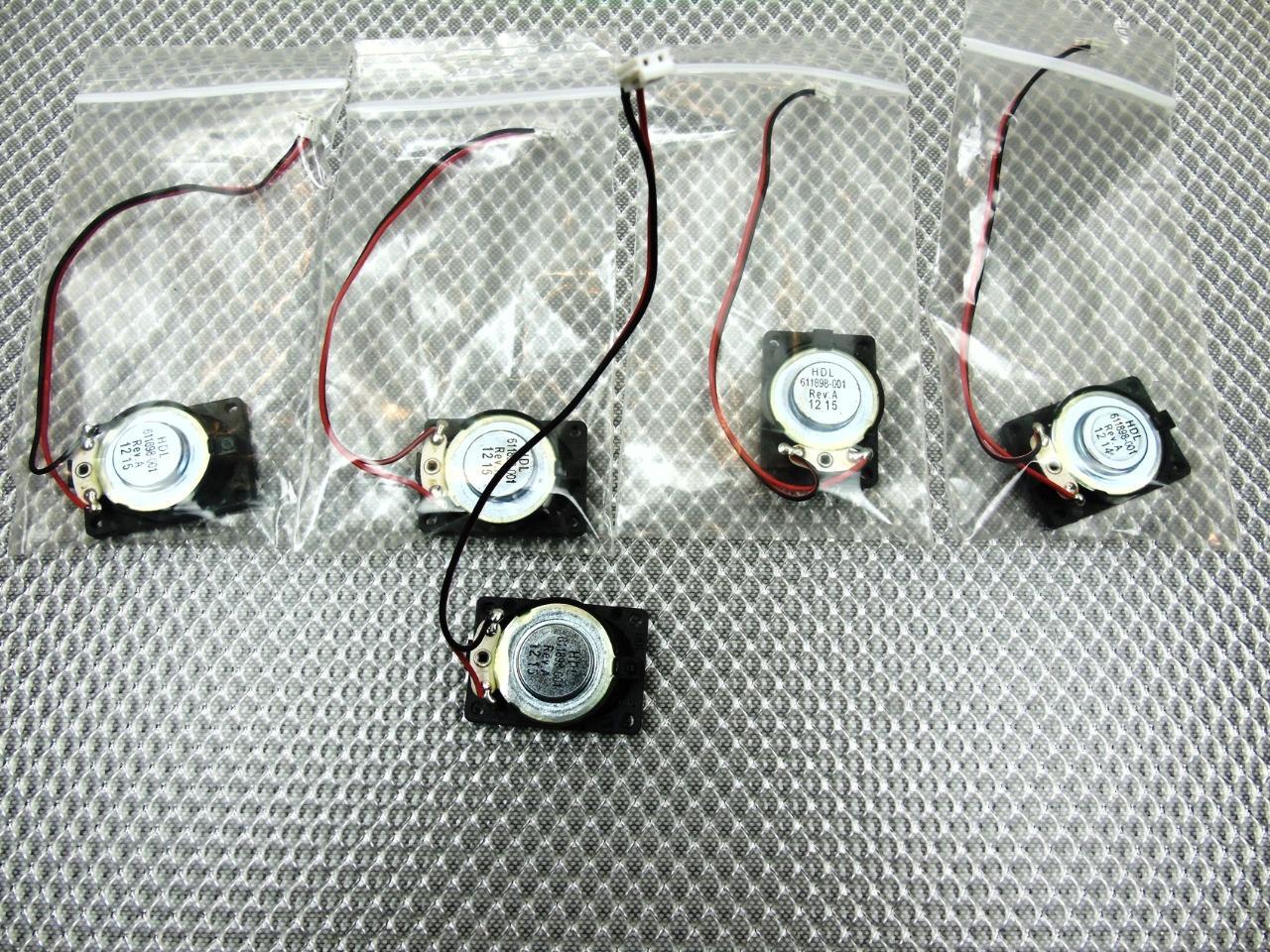 Lot of 5 - HP Compaq Pro 4000 SFF PC Speaker Speakers - 611898-001 Rev. A