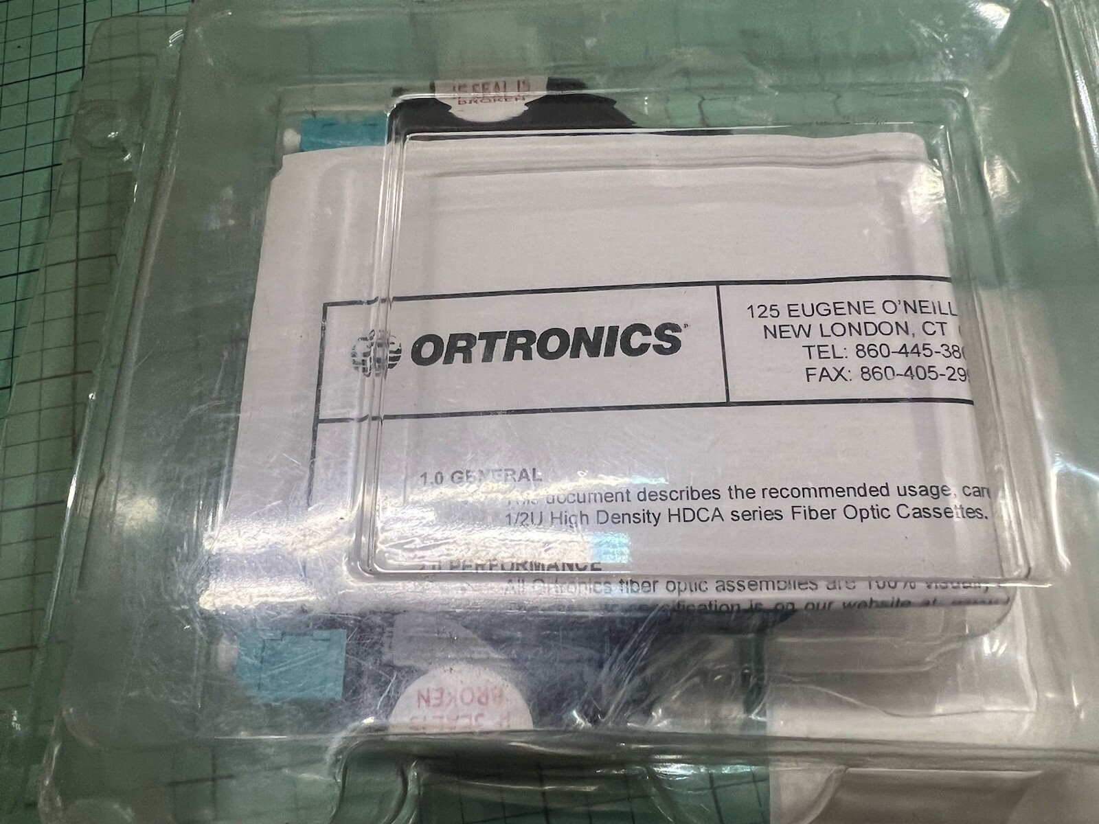 ORTRONICS OR-HDCA6LC 12BH
