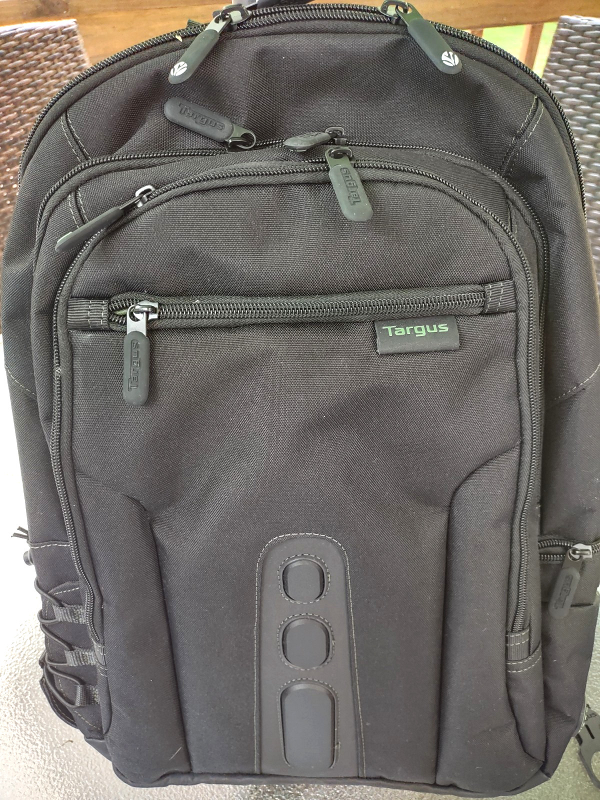 NWT Targus Spruce EcoSmart 15.6” Laptop Backpack Checkpoint Friendly Black