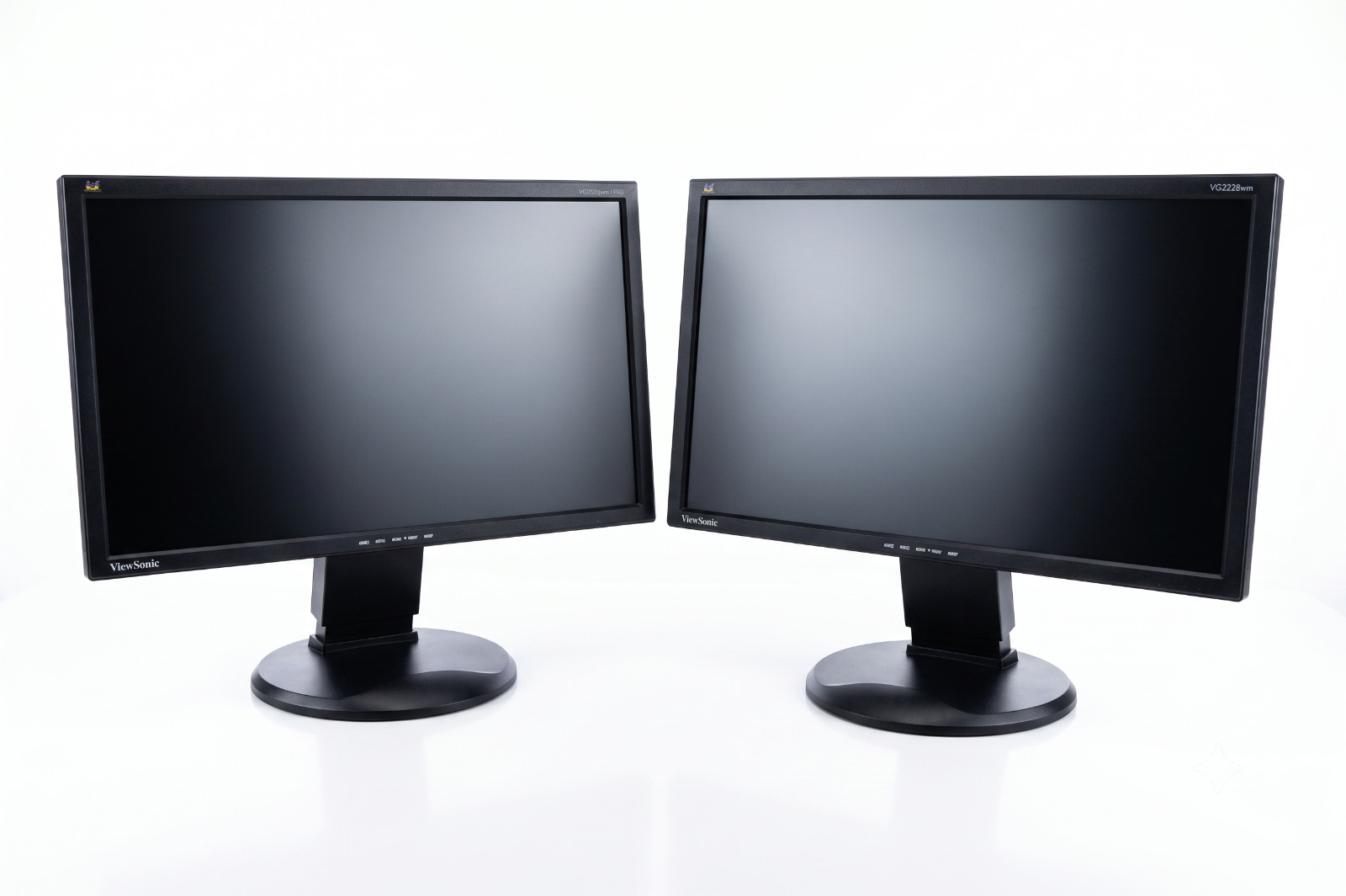 LOT 2 ViewSonic 22" VG2228wm-LED HD 1080p Display Dual Monitor w/Speakers