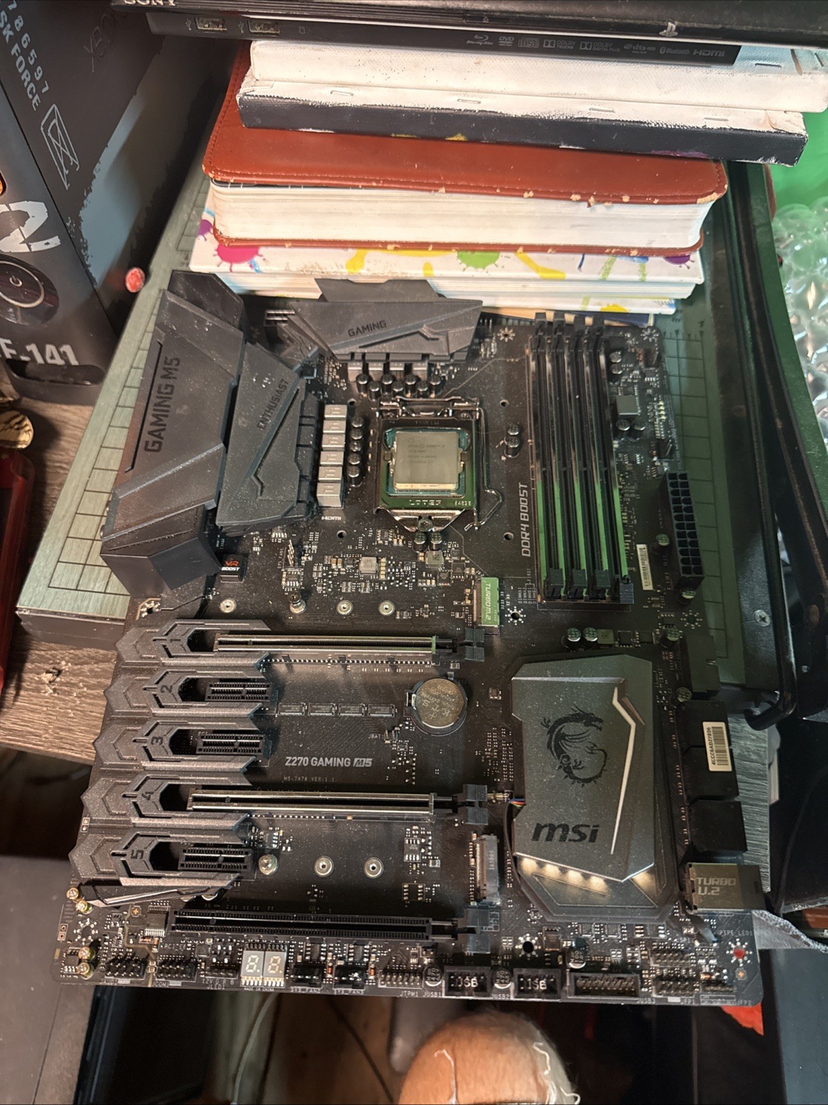 MSI Z270 Gaming M5 Motherboard With i7 6700k