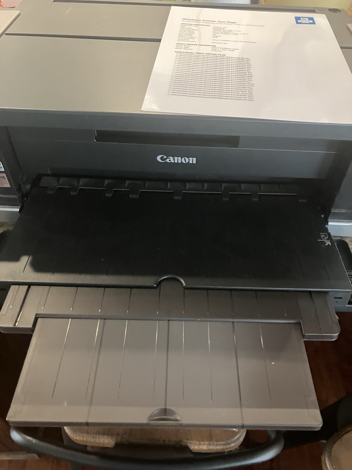 Canon PIXMA Pro9000 MARK II Professional Inkjet Photo Printer w/ paper
