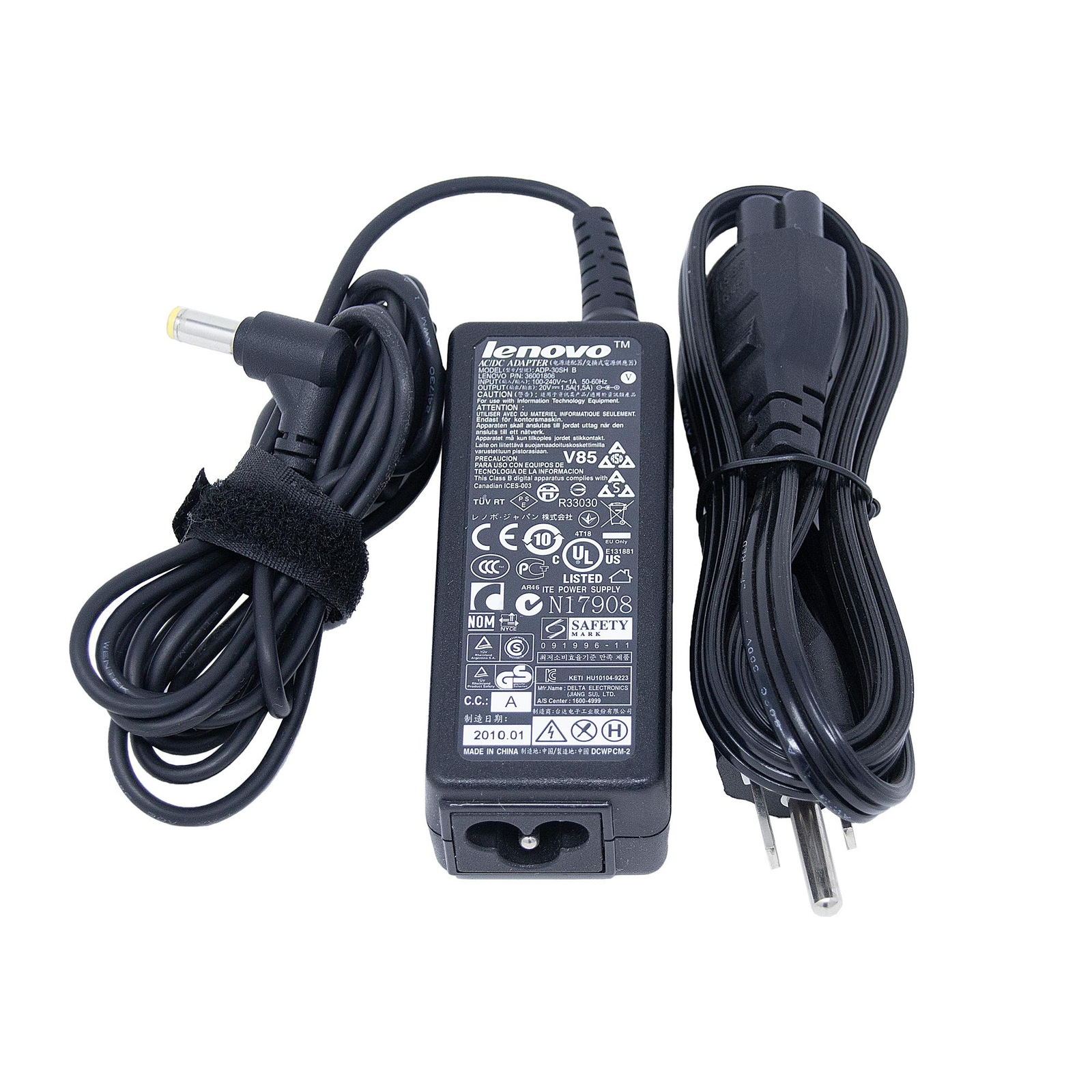 LENOVO PA-1300-12LC 20V 1.5A 30W Genuine Original AC Power Adapter Charger
