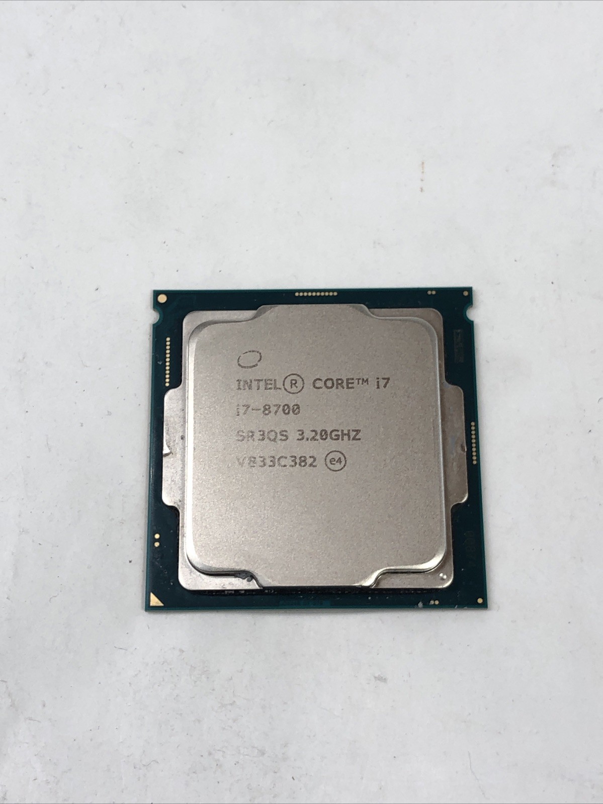 Intel Core i7-8700 3.2GHz Hexa Core 12MB 65W FCLGA1151 64-bit Processor SR3QS