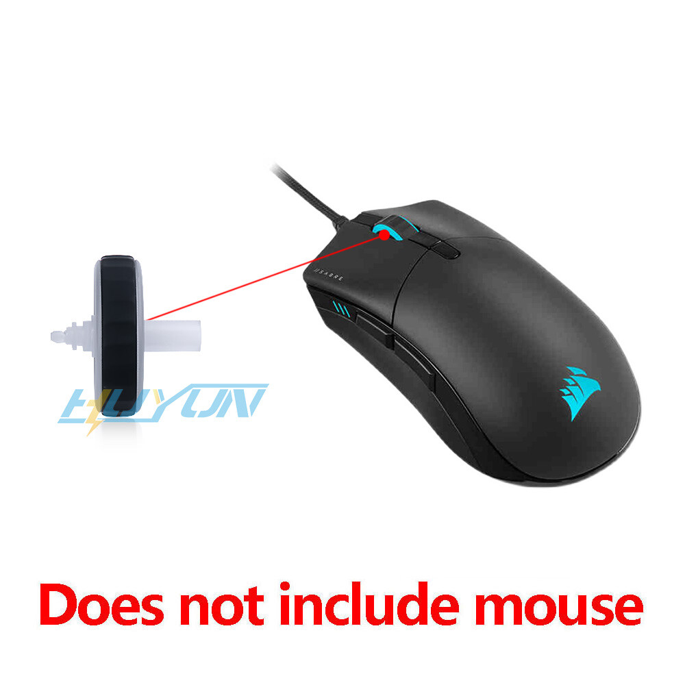 Mouse Pulley/Scroll Wheel Replacement for CORSAIR SABRE RGB PRO Mouse