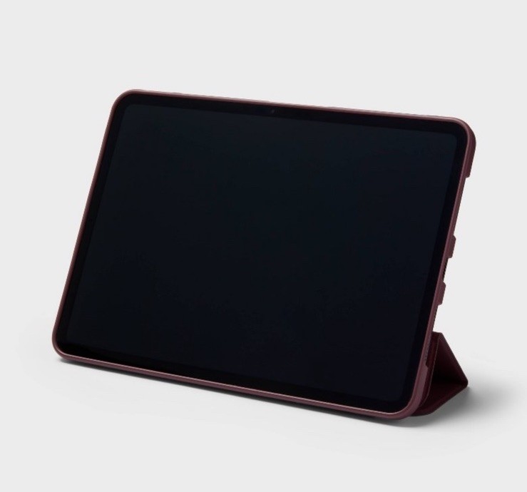 iPad Pro 11-inch (2024, 5th Gen) Puffy Case-heyday Dark Cherry: Flexibl Stand