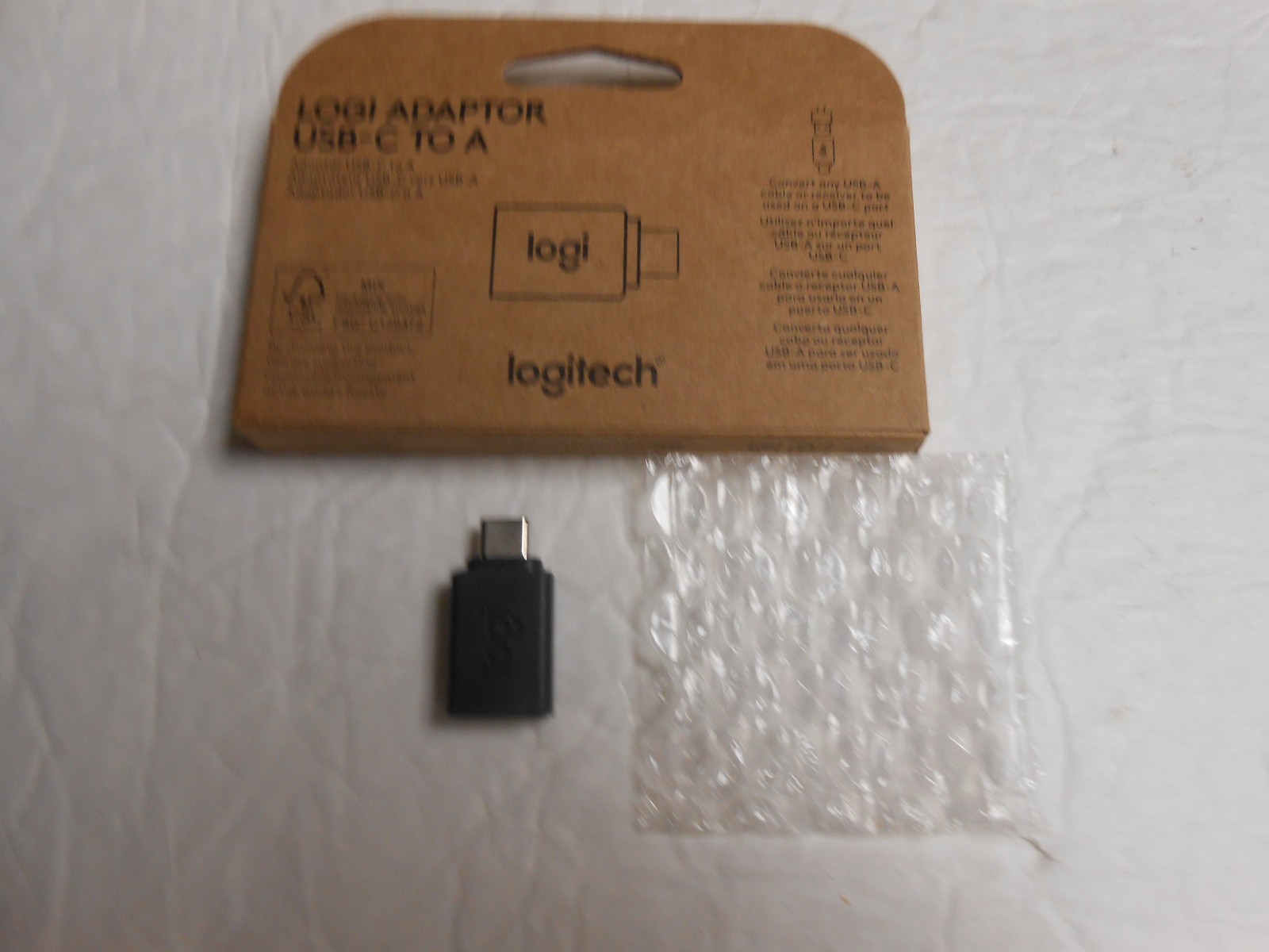 Logi  Adapter USB- C to A #956-000028