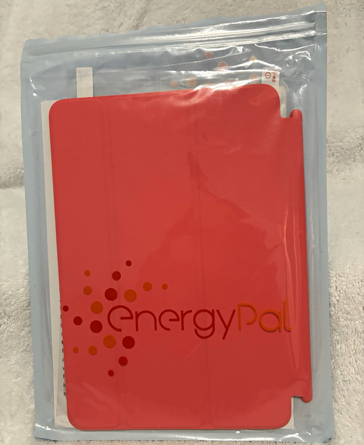 EnergyPal PU Leather Folio Case Red for iPad mini 2/3 7.9in + Protector