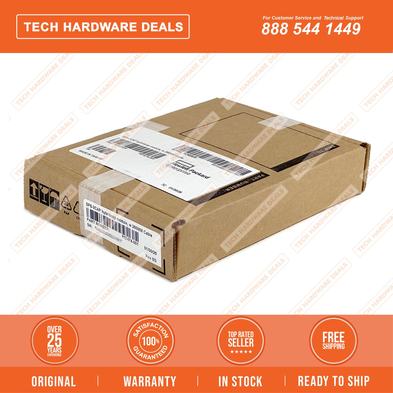 P02381-B21  NEW SEALED HPE Smart Storage Hybrid Capacitor with 260mm Cable Kit