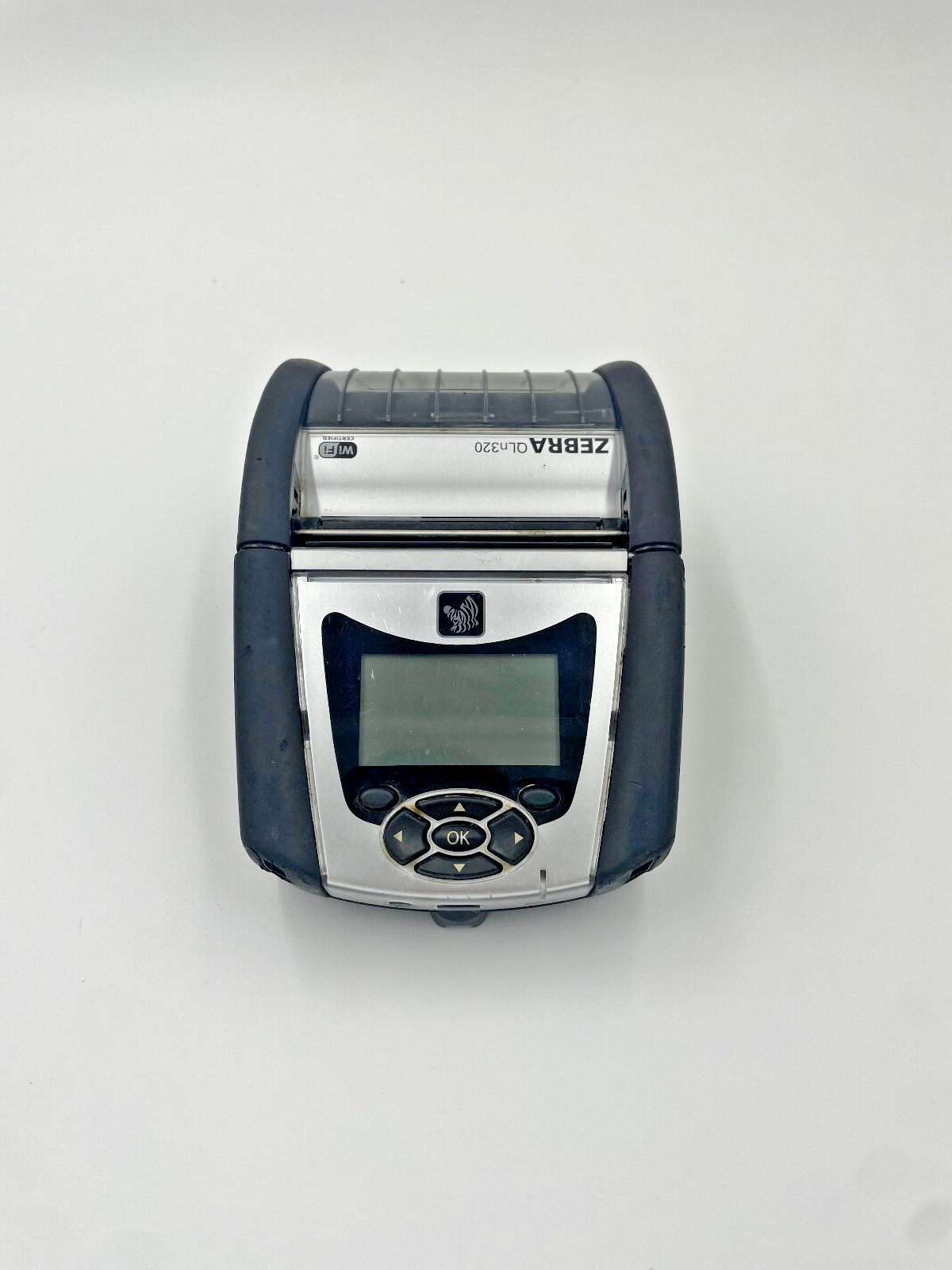 Zebra QLn320 3 Inch Mobile Receipt Label Printer 203dpi WiFi Bluetooth Untested