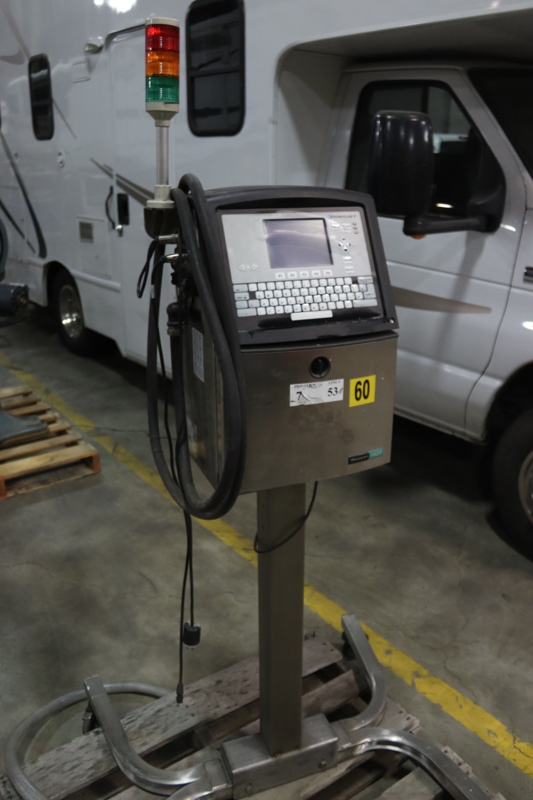 VIDEOJET 1620   INDUSTRIAL INKJET PRINTER CODING MACHINE