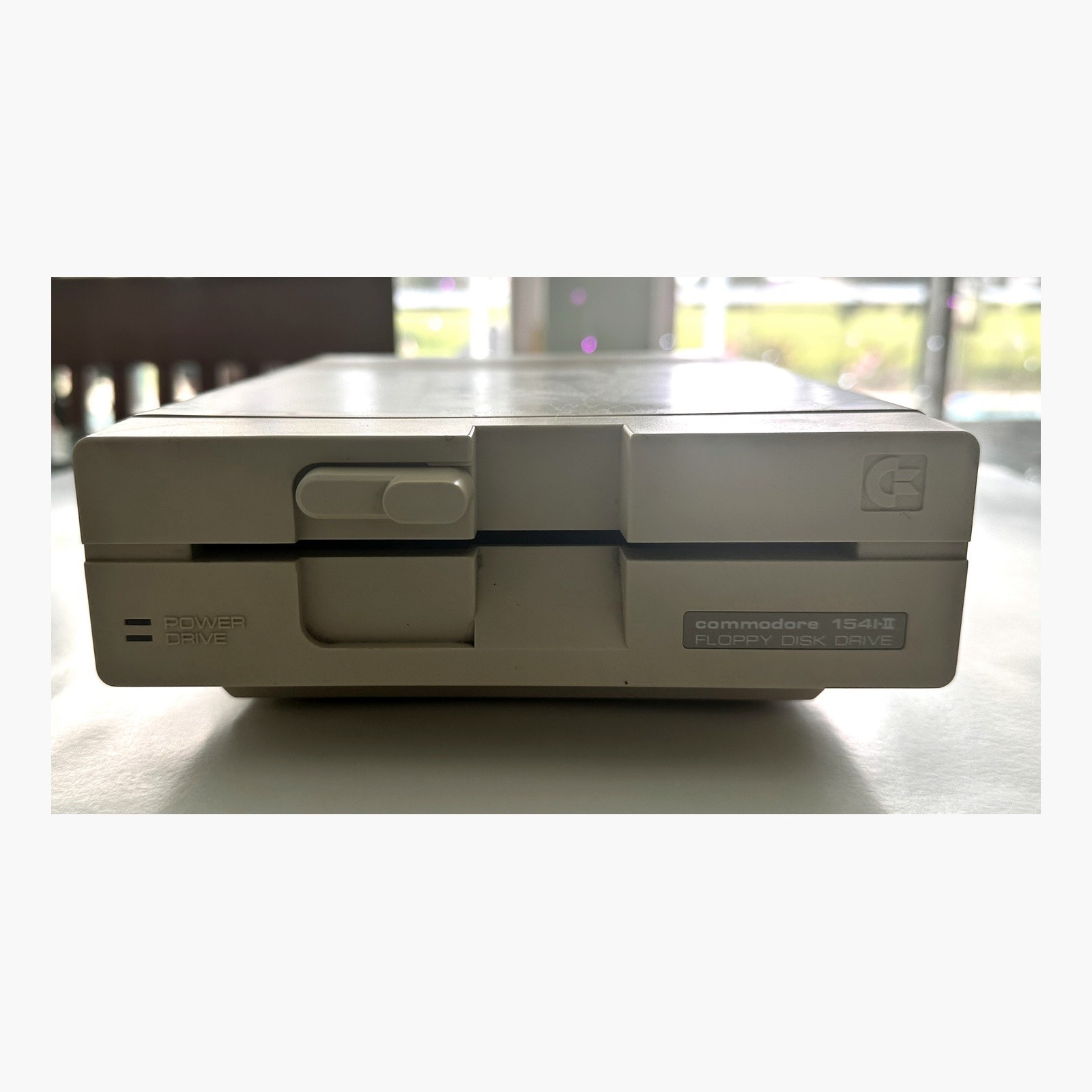 Commodore 1541-II 5.25 Floppy Disk Drive w/ Power Supply - Untested