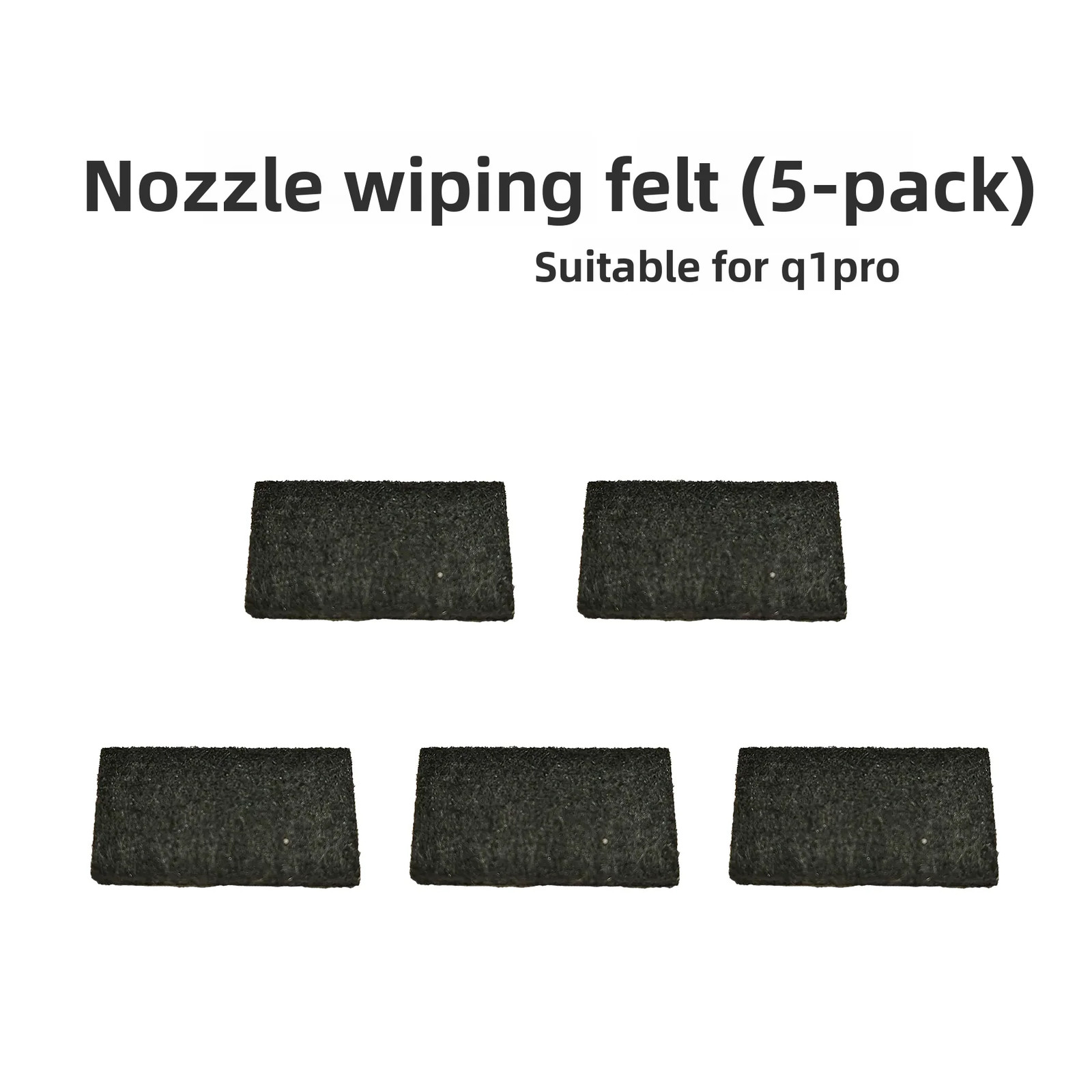original QIDI Q1 Pro nozzle wiping felt