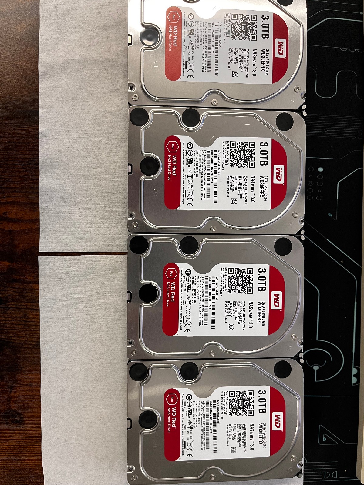 WESTERN DIGITAL RED 3TB NAS HARD DRIVE WD30ERFX