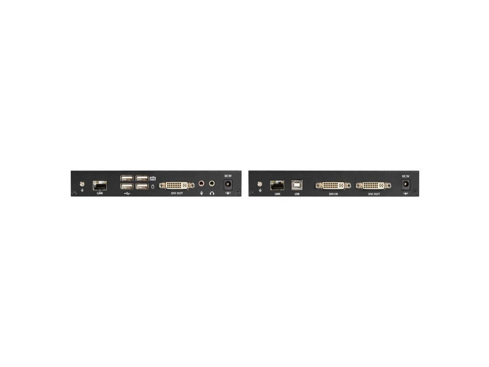 BLACK BOX CORPORATION KVXLCF-100-R2 KVM EXTENDER KIT OVER FIBER DVI-D