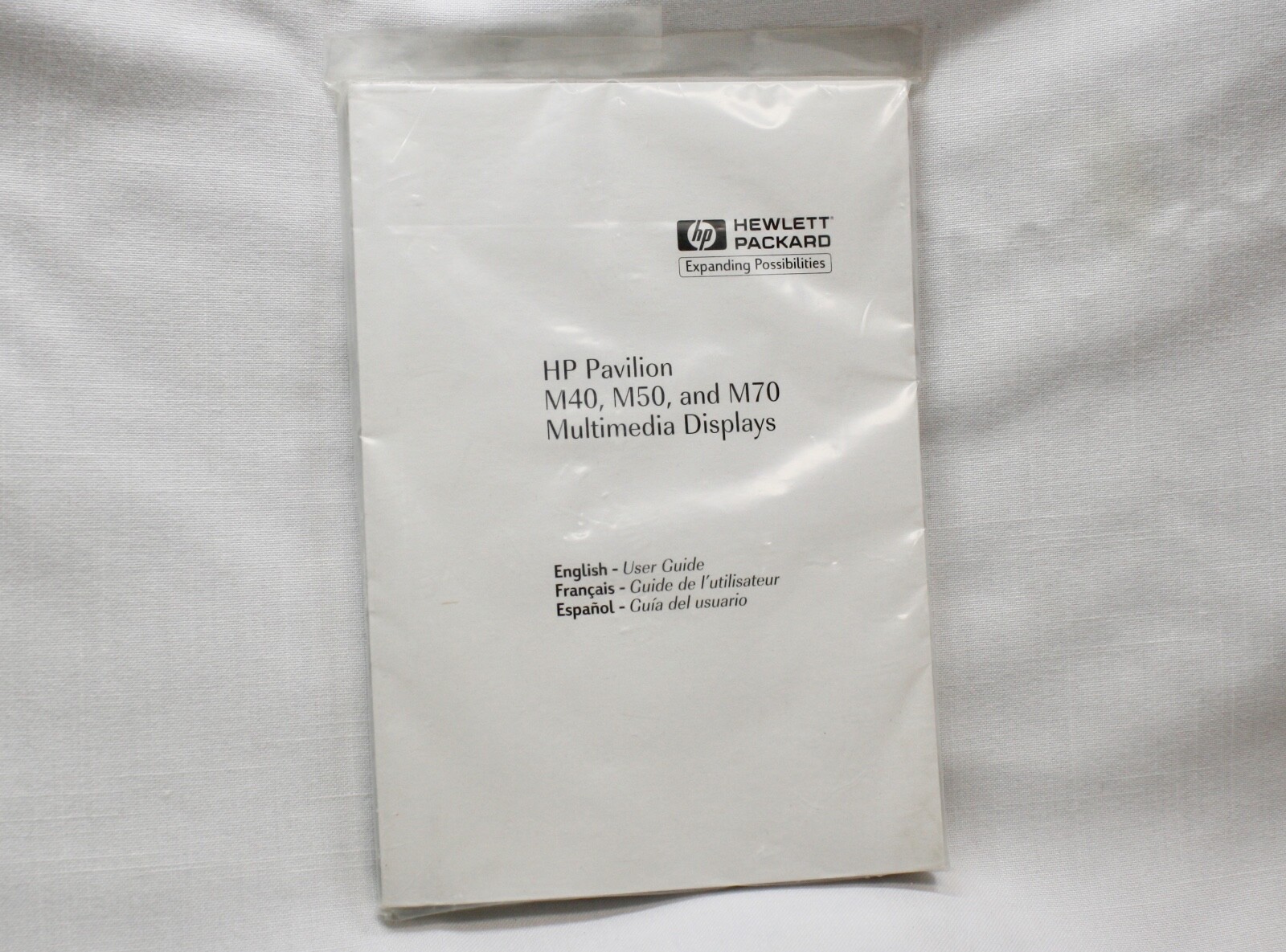 NEW Hewlett-Packard HP pavilion booklet/ Instructions For  M 40- M 50 and M 70