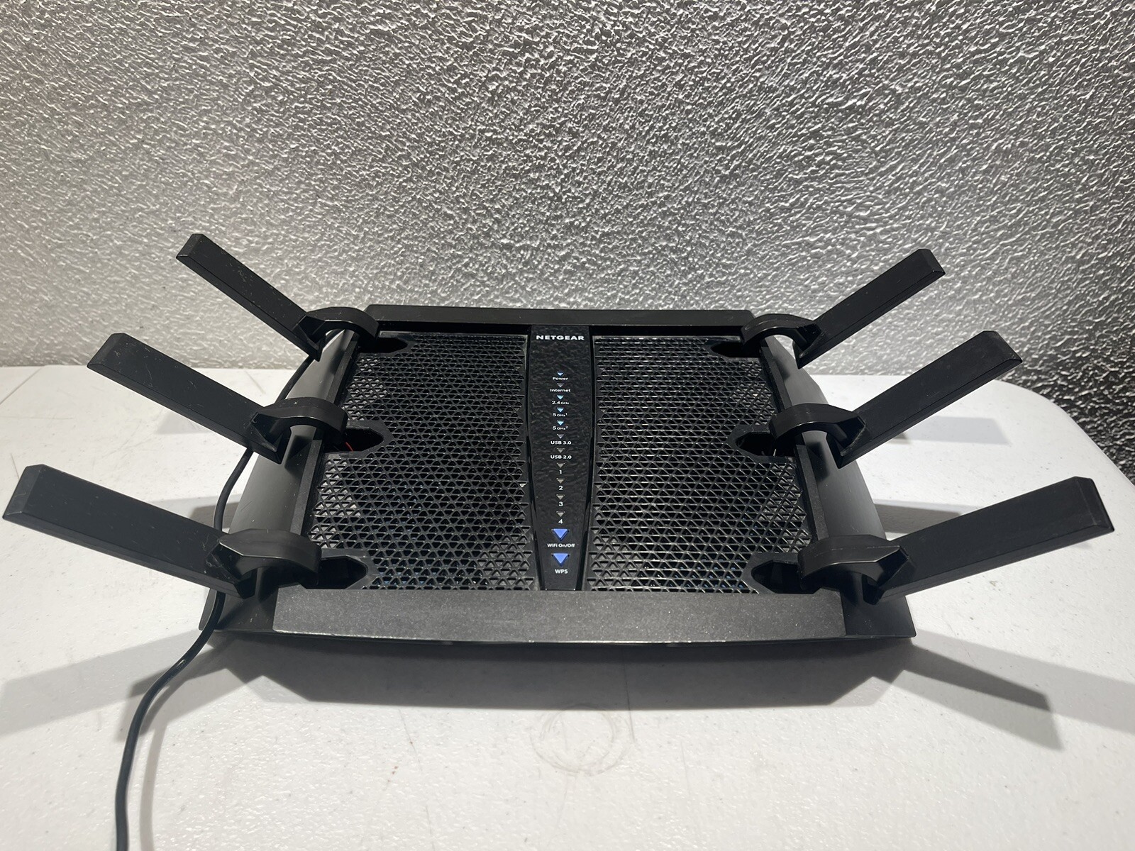 Netgear R8000 Nighthawk X6 AC3200 Tri-Band Gigabit WiFi Router gently used #Z3